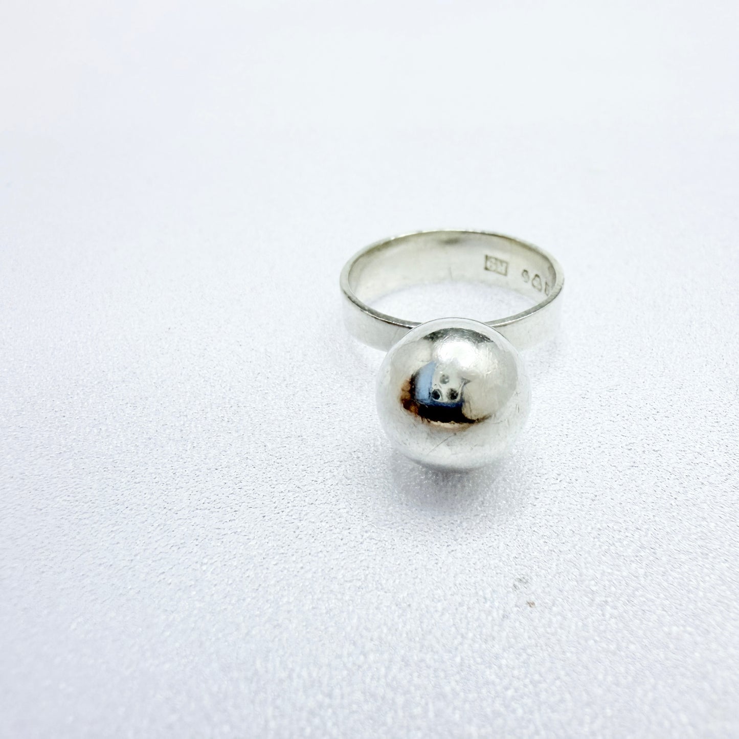 Waldemar Jonsson, Sweden 1967. Vintage Sterling Silver RIng.