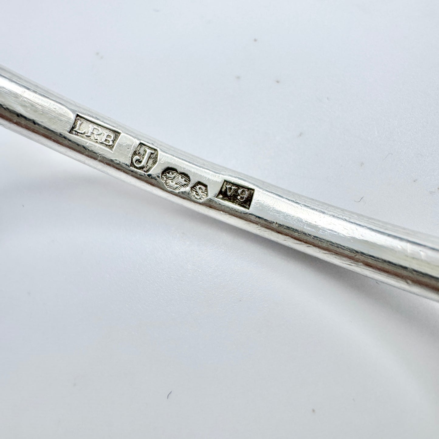 Köpings Guldvaru, Sweden 1971. Vintage Sterling Silver Bangle Bracelet.