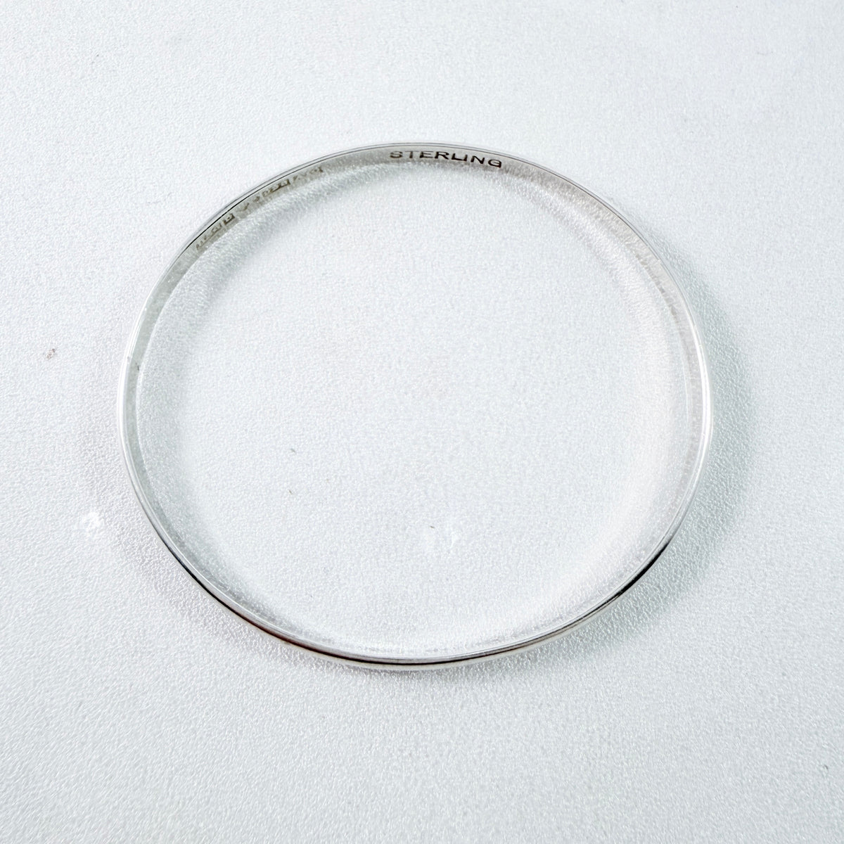 Hedbergs, Sweden 1975. Vintage Sterling Silver bangle Bracelet.