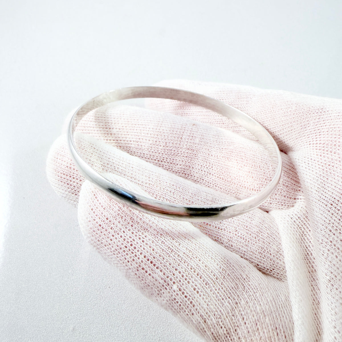 Hedbergs, Sweden 1975. Vintage Sterling Silver bangle Bracelet.