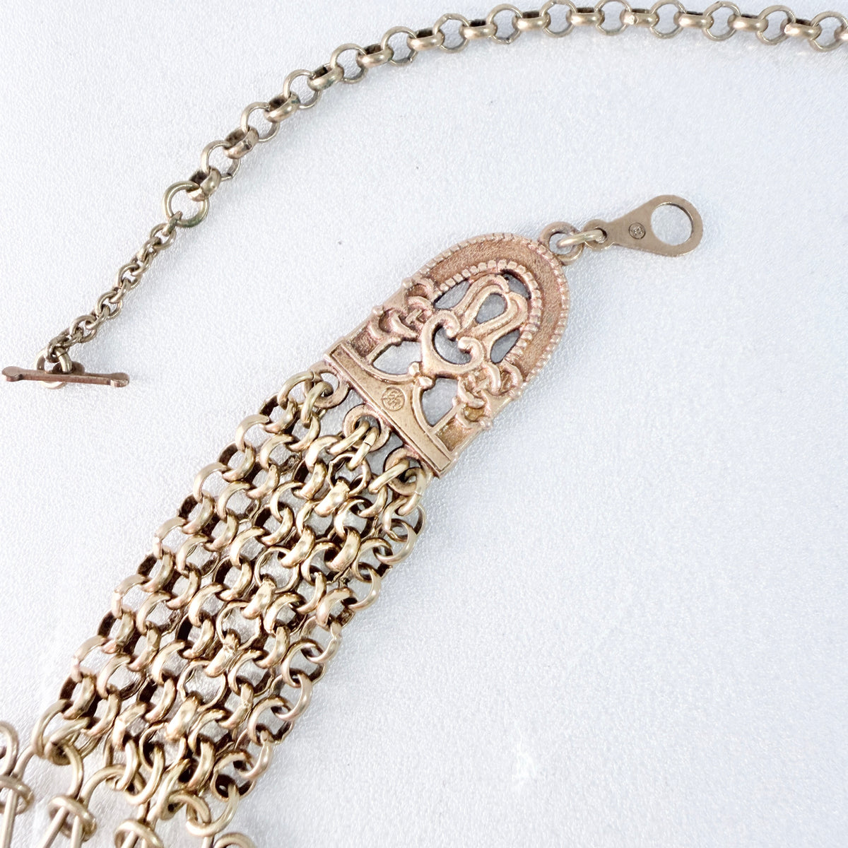 Kalevala Koru, Finland Vintage Bold Bronze Necklace. Design: Birds of Paradise
