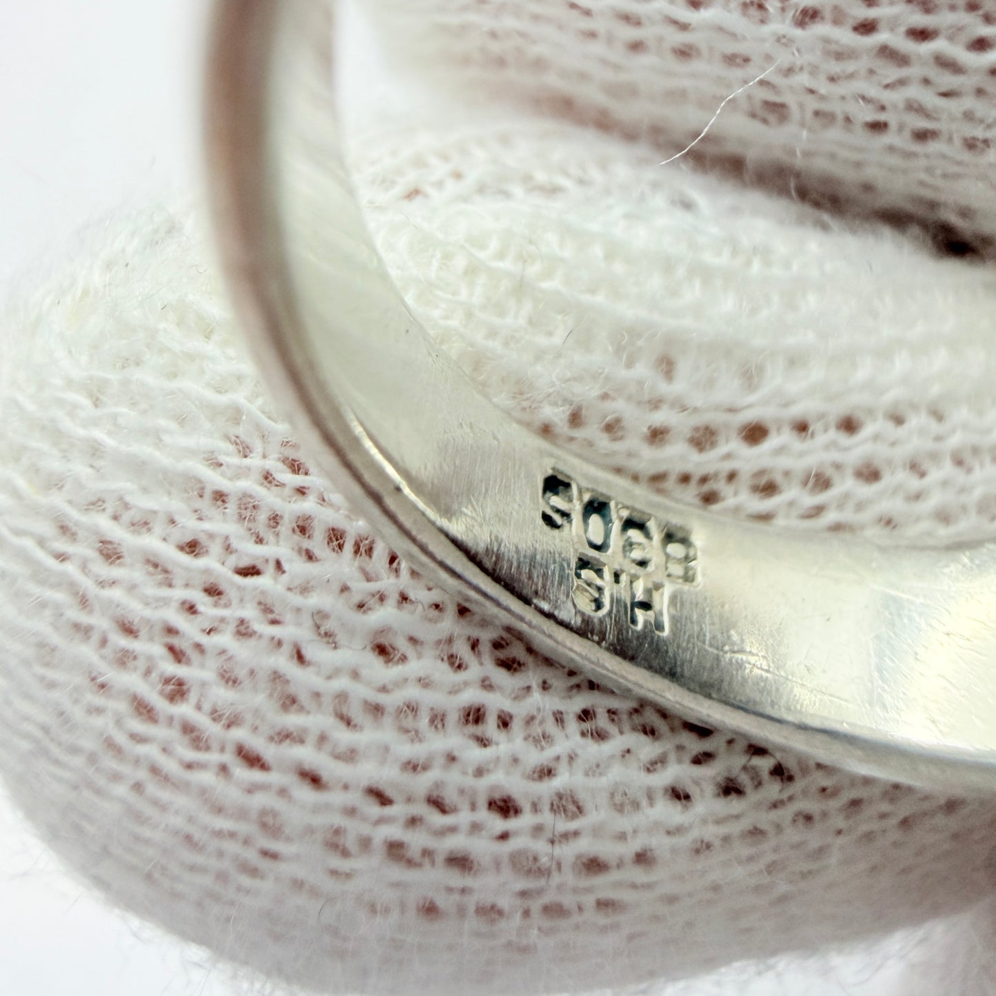 Herman Siersbøl, Denmark 1950-60s Vintage Solid Silver Carnelian Ring.