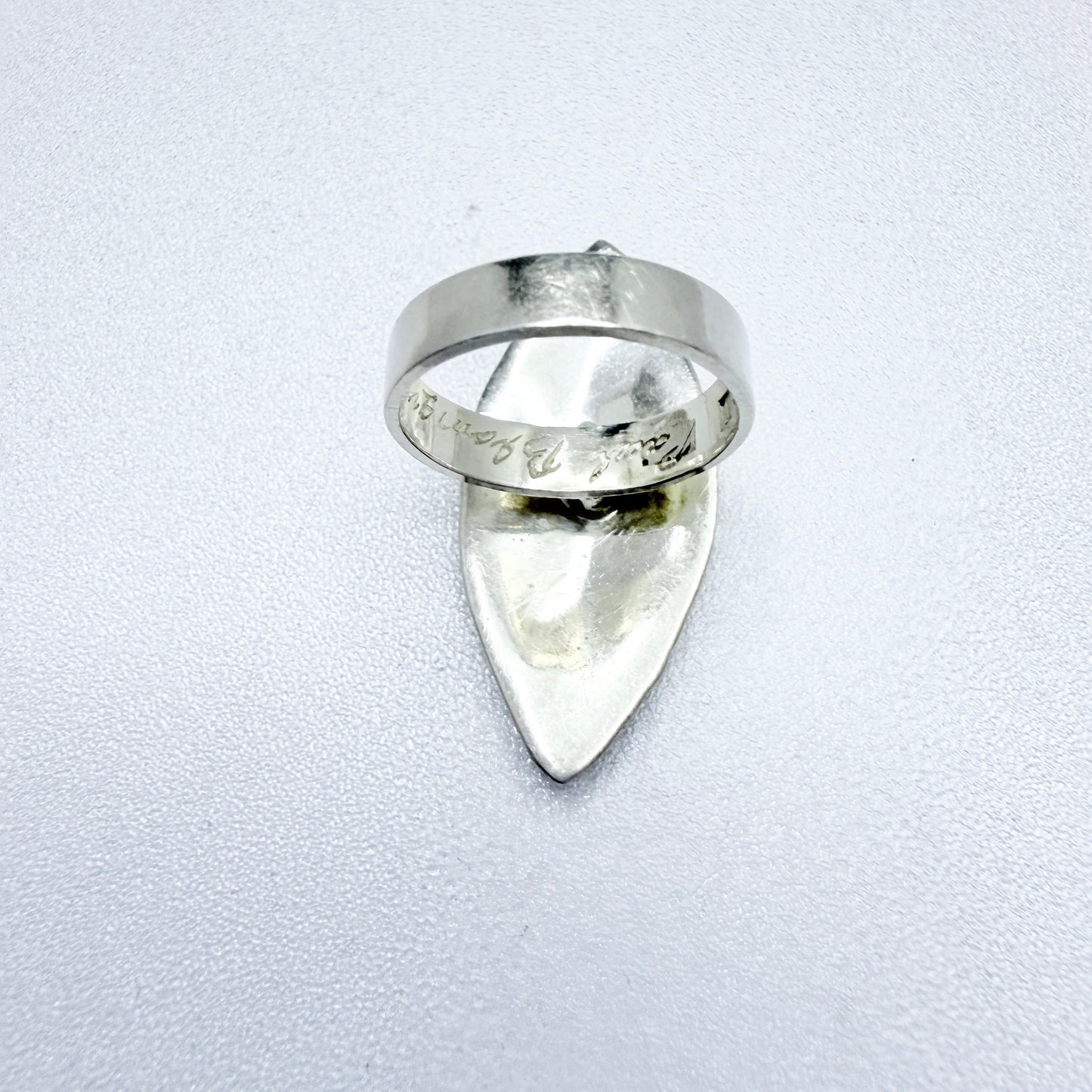 Sweden year 1970. Vitage Sterling Silver Ring.