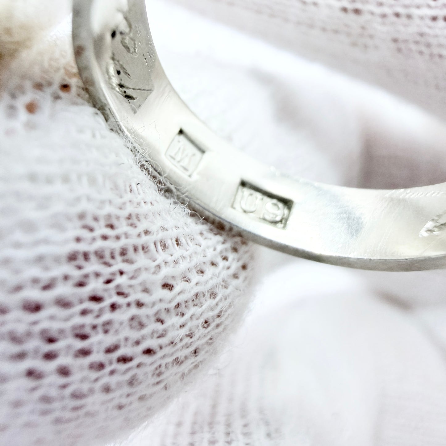 Sweden year 1970. Vitage Sterling Silver Ring.