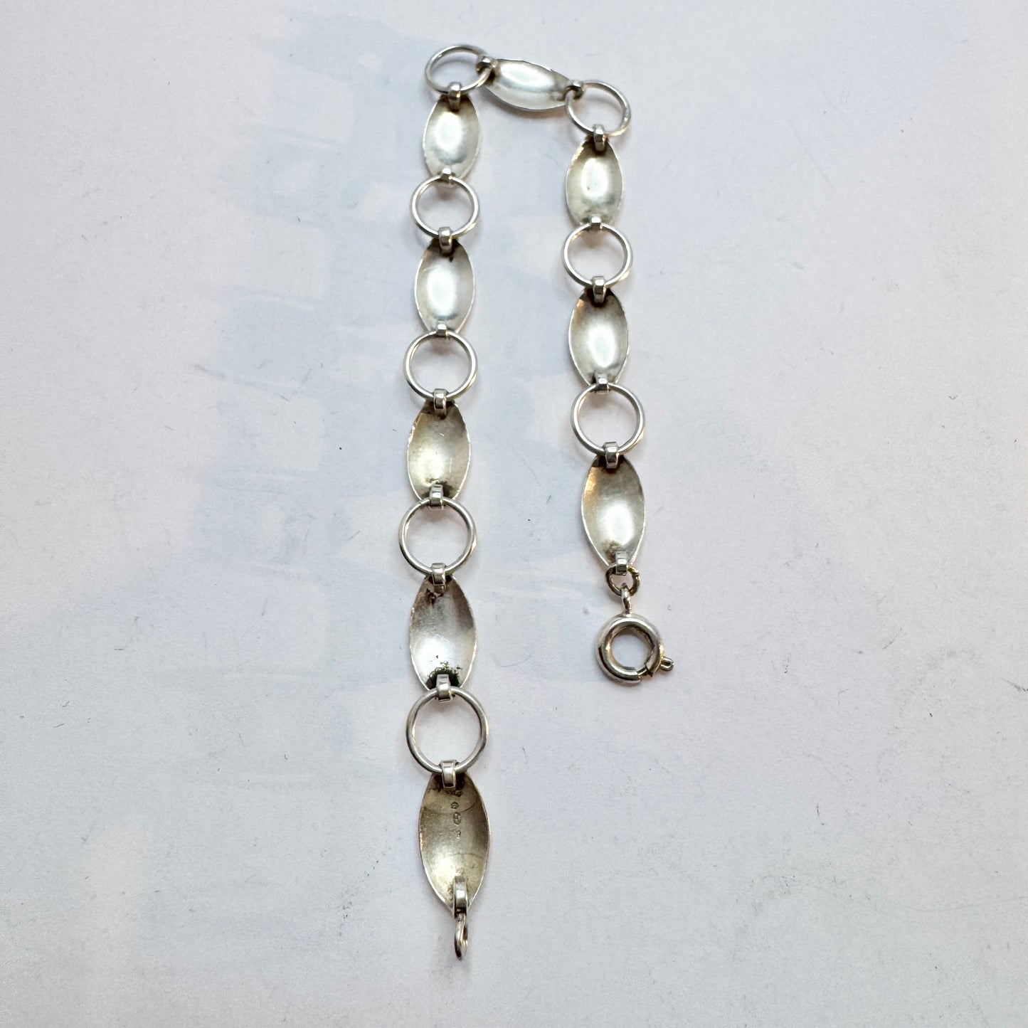 Vintage 1950s. Solid Silver Bracelet.