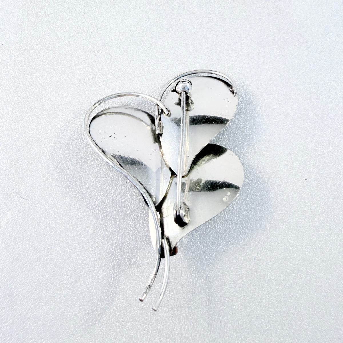 K&L-Kordes Lichtenfels, Germany ca 1960. Vintage Solid Silver Brooch.