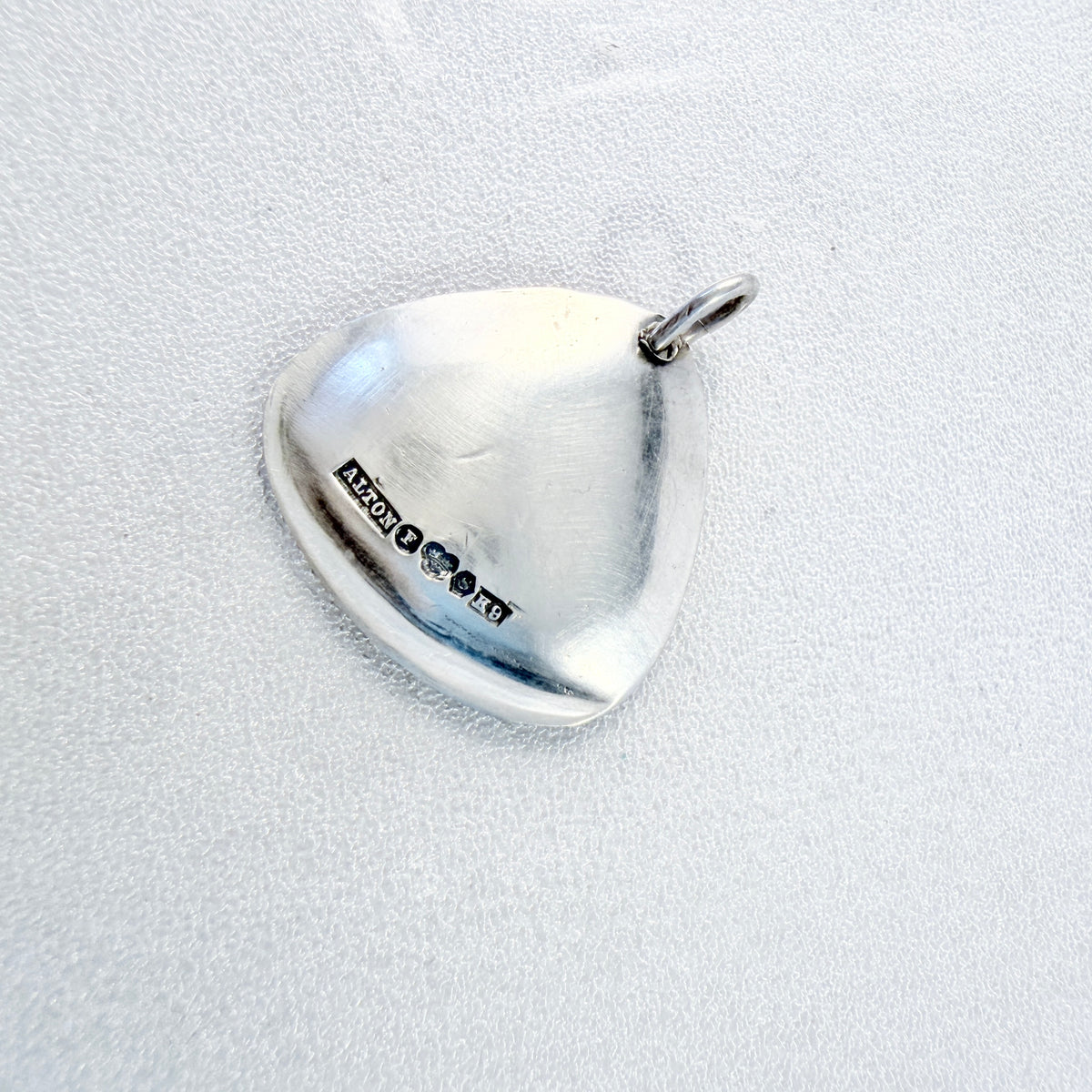 Alton, Sweden year 1960. Vintage Solid Silver Puppy Pendant.