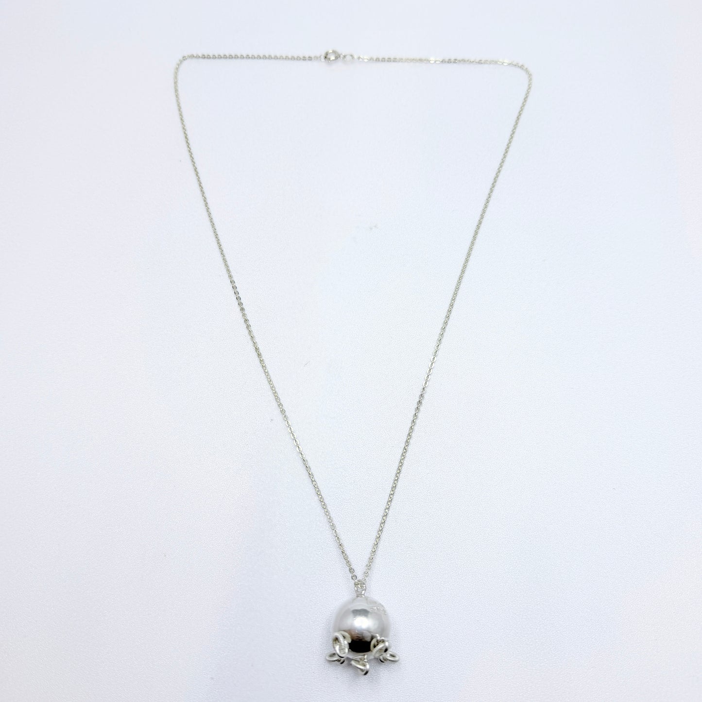 Karasjok, Norway. Vintage Sterling Silver Komsekule Magic Cradle Ball