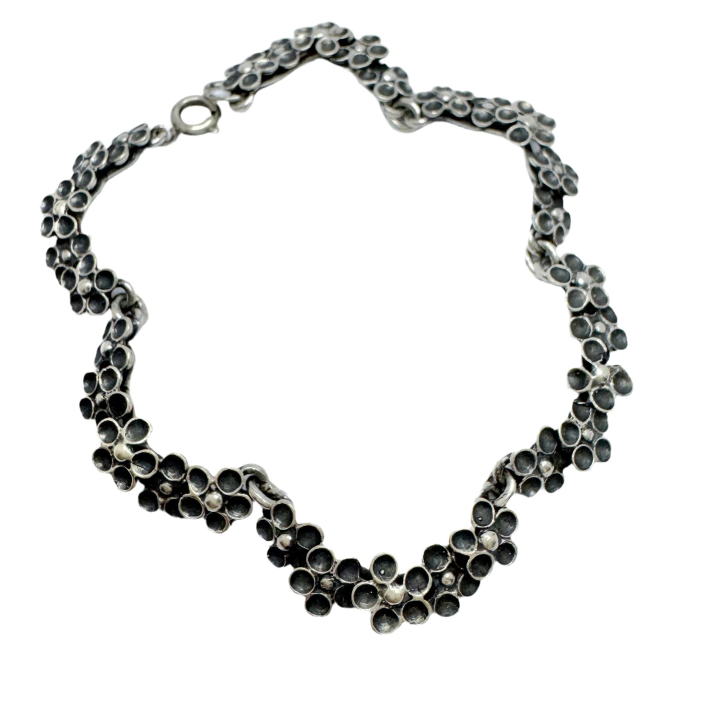 Kultateollisuus, Finland 1975. Vintage Sterling Silver Bracelet.