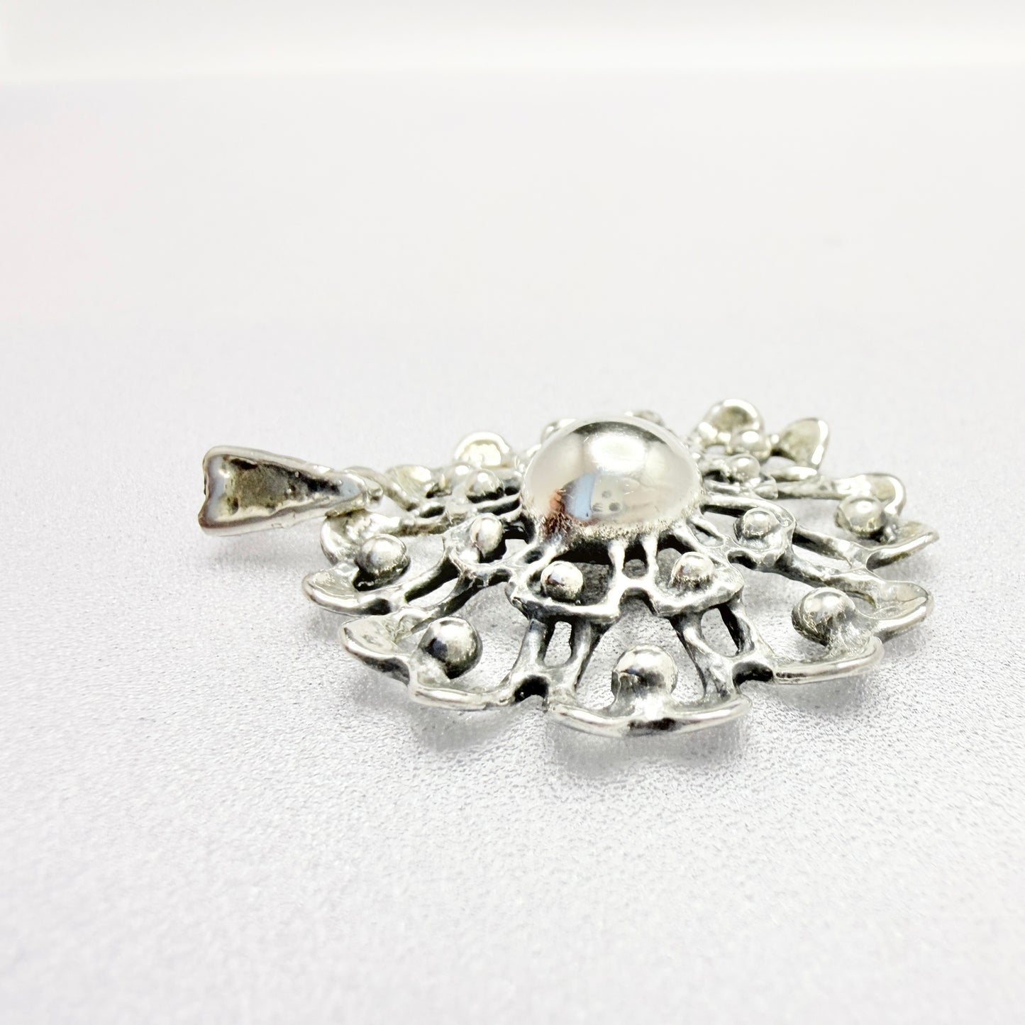 Valo-Koru, Finland 1970s. Vintage Sterling Silver Pendant.