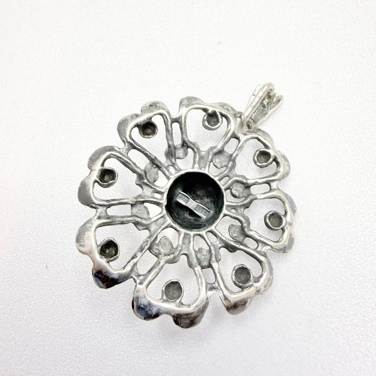 Valo-Koru, Finland 1970s. Vintage Sterling Silver Pendant.