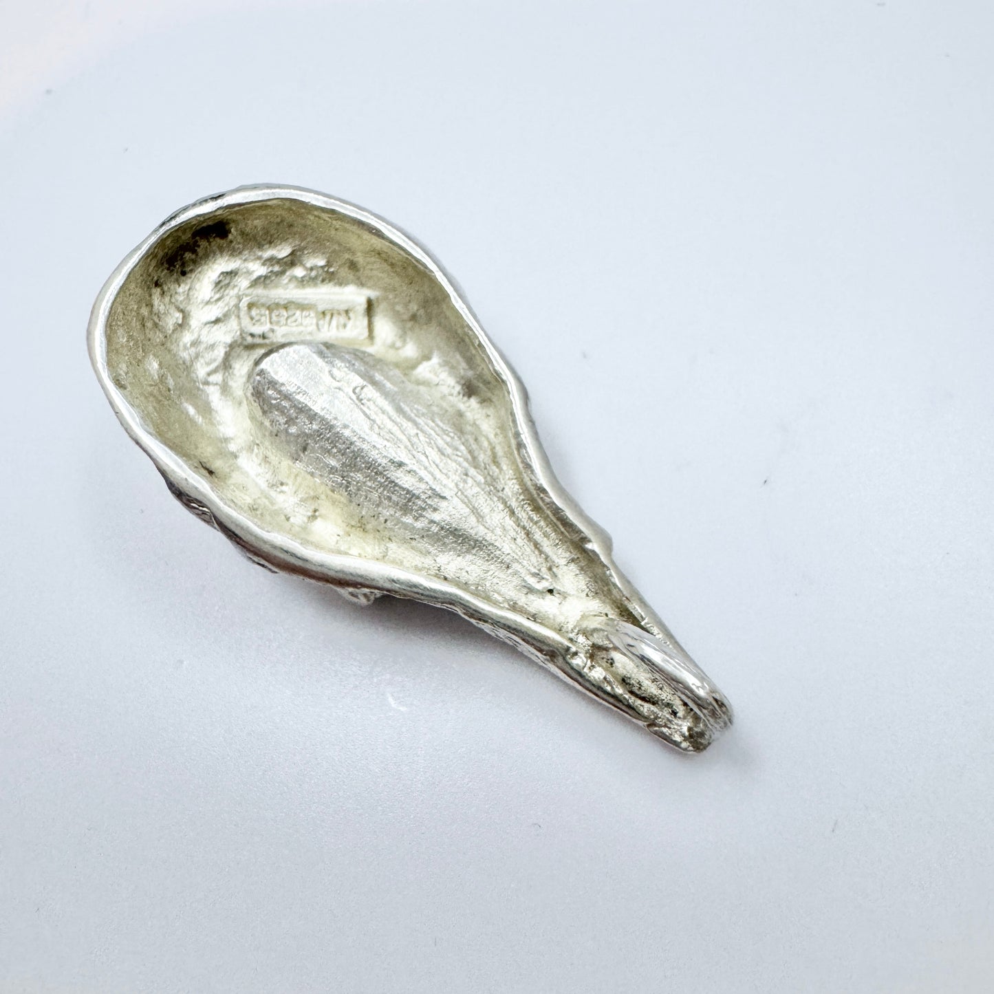 Knud V Andersen, Denmark c 1970s. Vintage Sterling Silver Pendant.