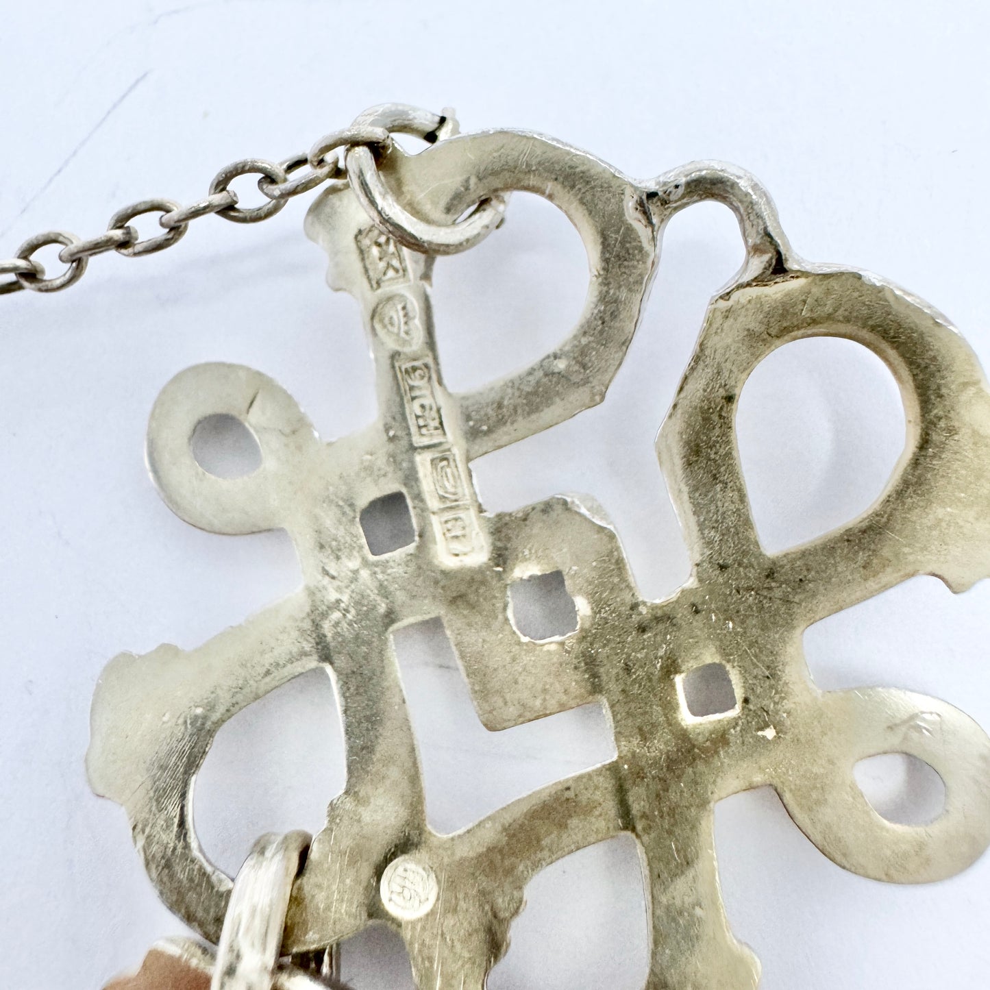 Kalevala Koru, Finland 1961. Bold Vintage Solid Silver Bracelet.