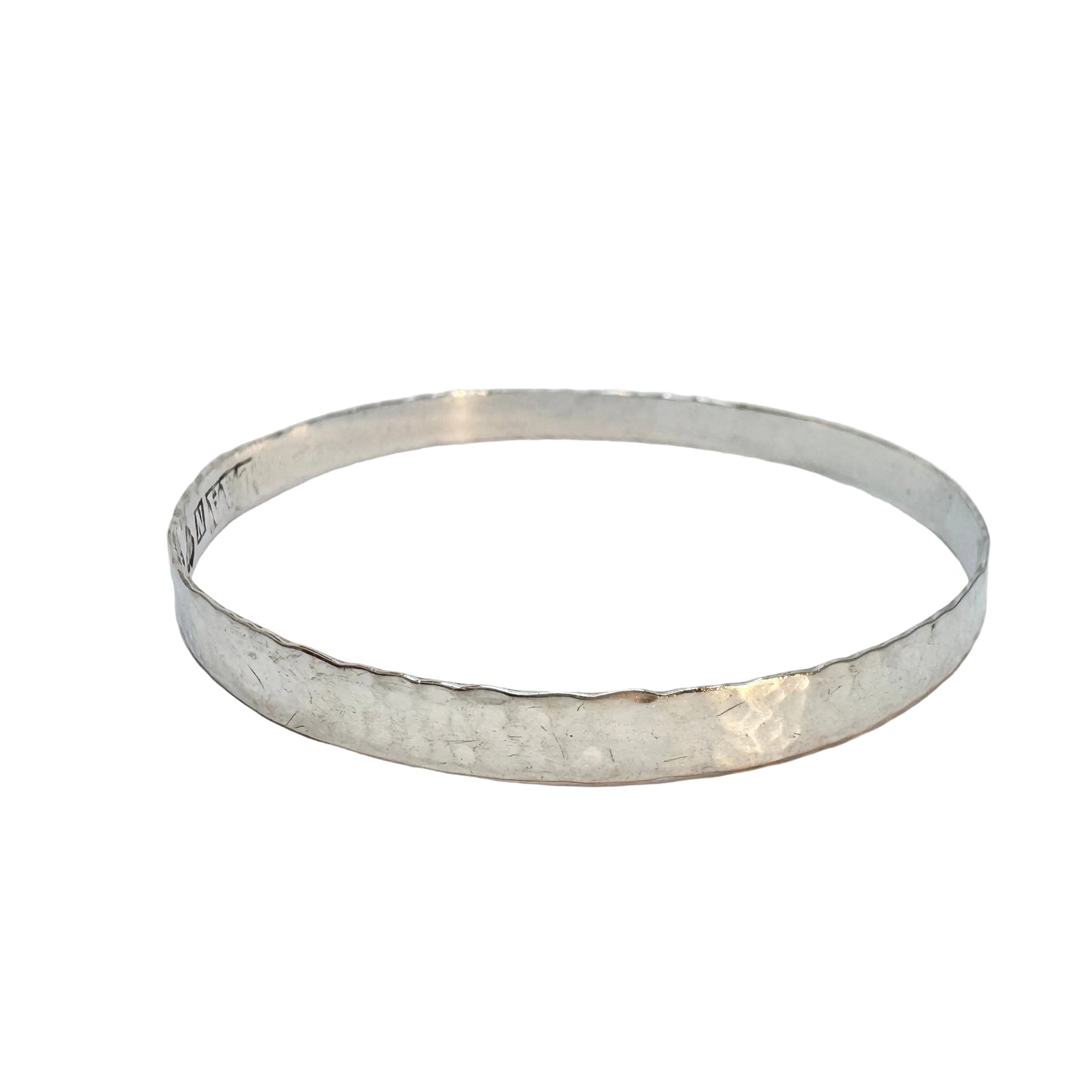 Atelje Femton, Sweden 1974. Vintage Sterling Silver Bangle Bracelet.