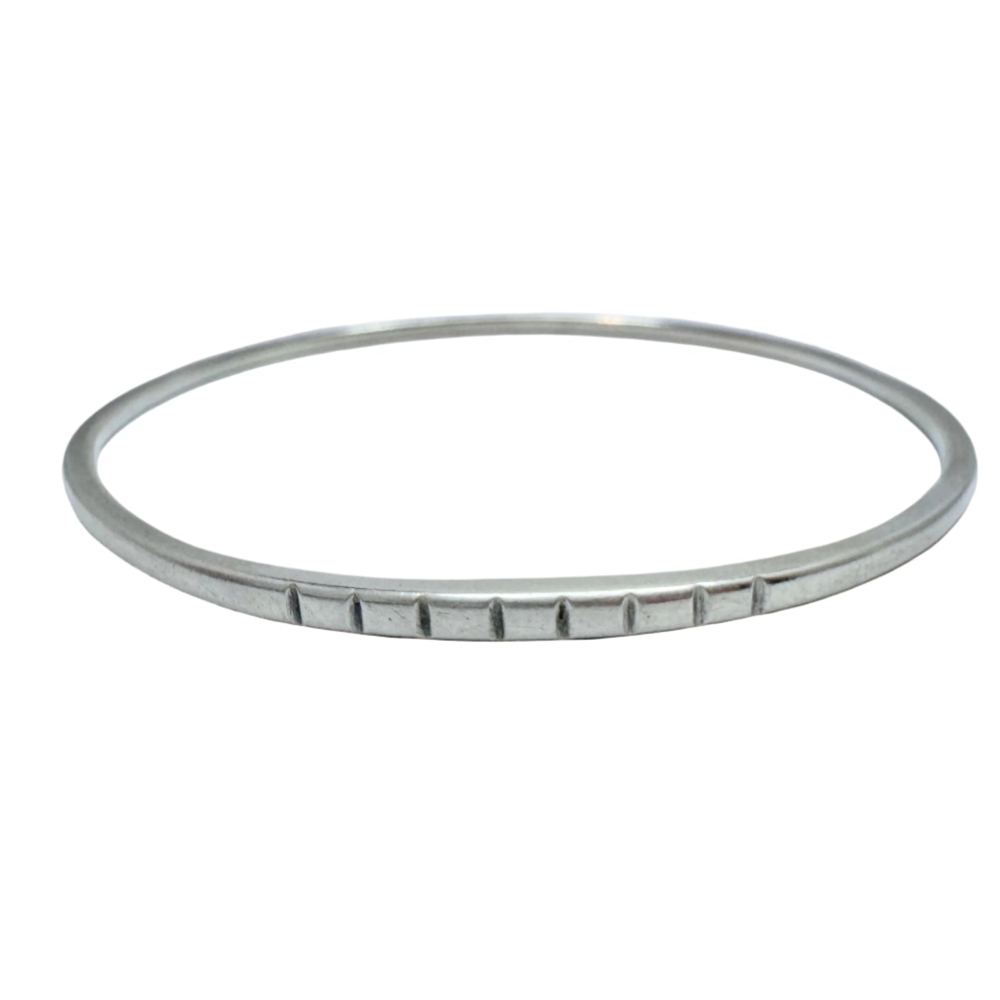 Bengt Liljedahl, Sweden year 1960. Vintage Sterling Silver Bangle Bracelet. Signed.