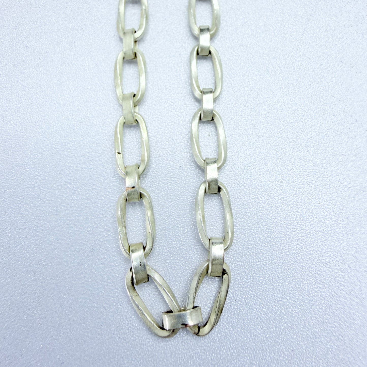 Holger Lindström for Kalevala Koru 1944. Rare ww2-era Large Dragestil Solid Silver Pendant Necklace.