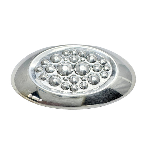 Finland ca 1960s. Vintage Space Age Solid Silver Brooch.