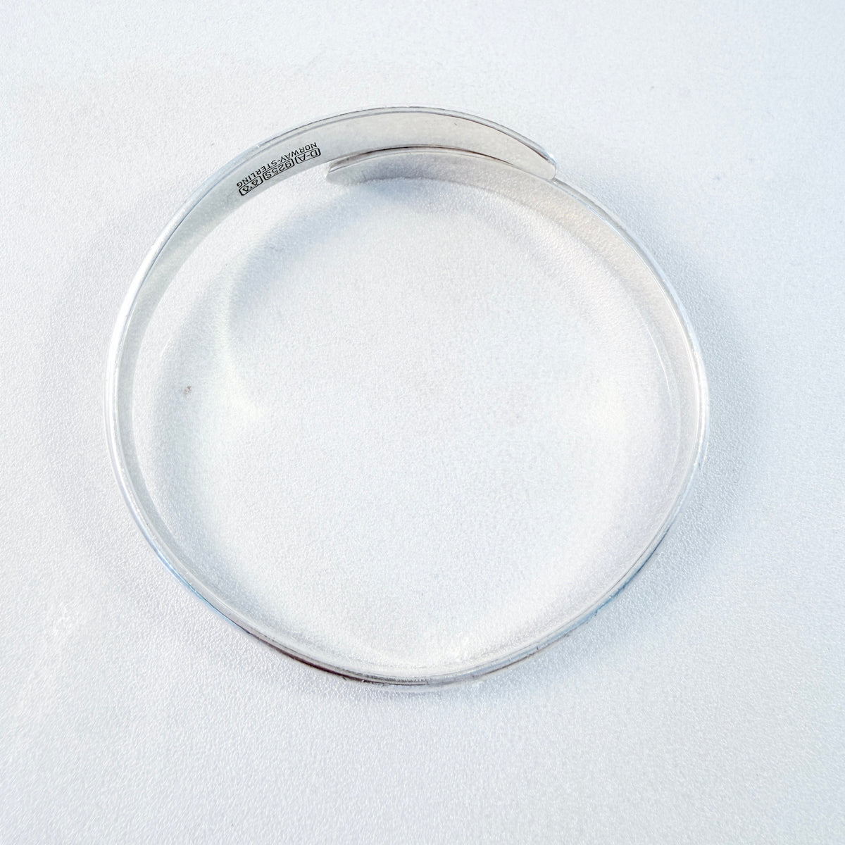 David Andersen 1960s Vintage Viking Saga Series Sterling Silver Bracelet