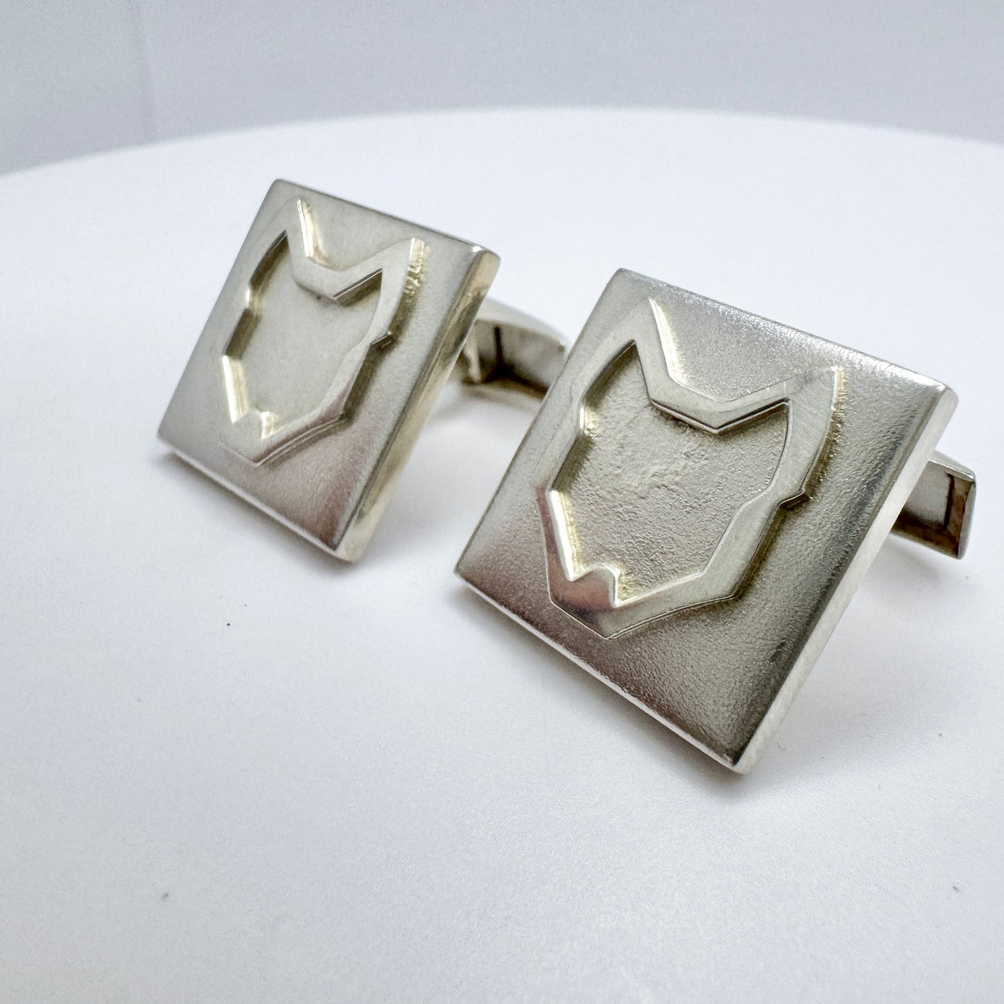Einari Ailio, Finland. Vintage Sterling Silver Cufflinks.