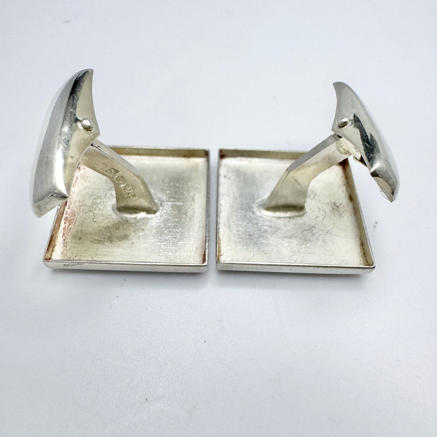 Einari Ailio, Finland. Vintage Sterling Silver Cufflinks.