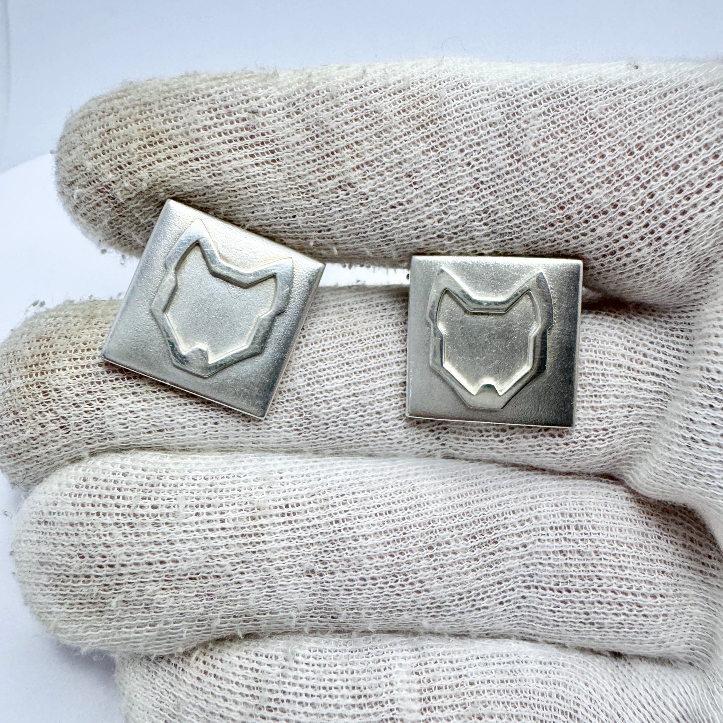 Einari Ailio, Finland. Vintage Sterling Silver Cufflinks.