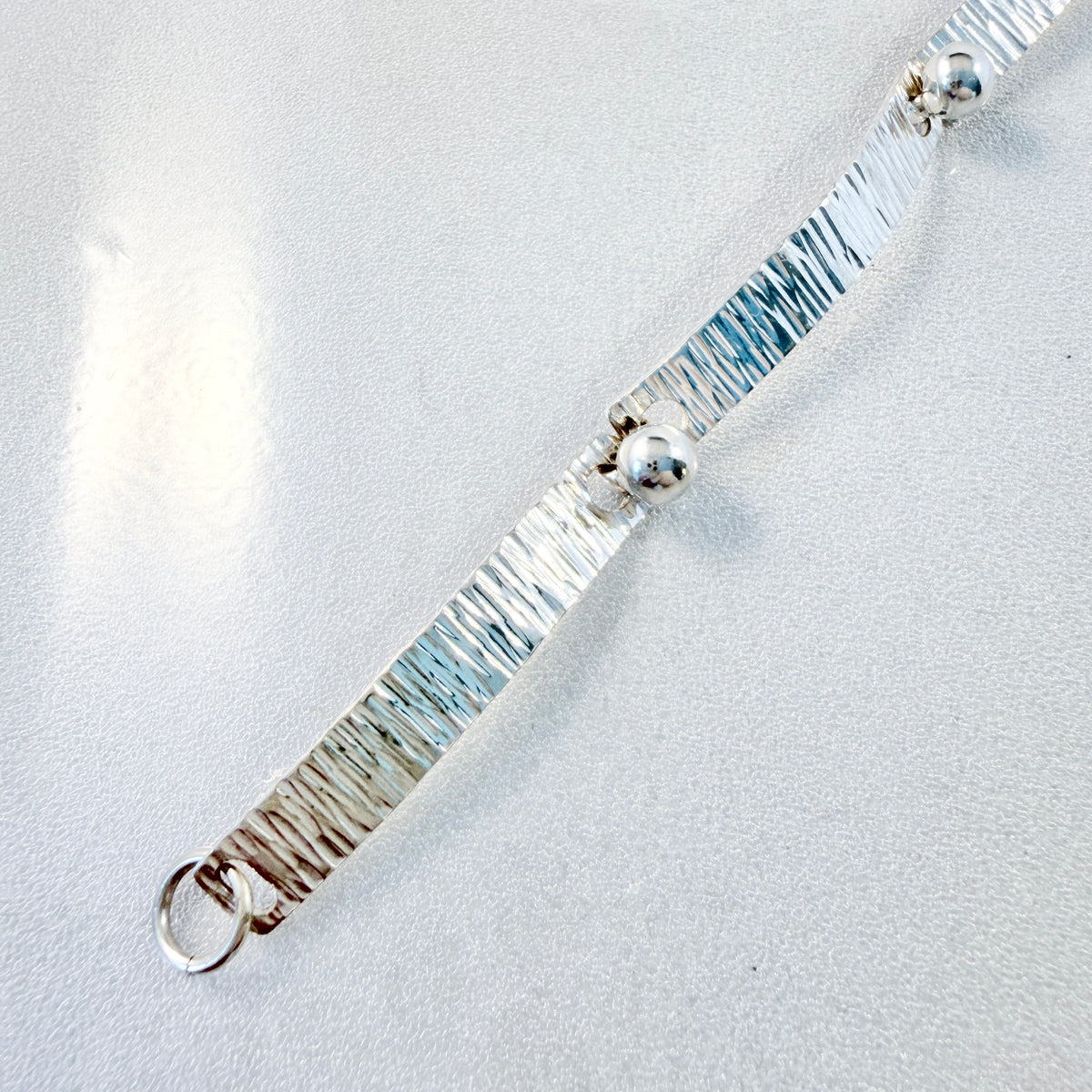 Vintage 1970s Solid Silver Bracelet.