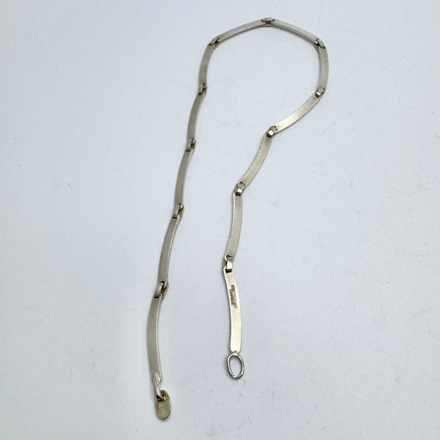 Björn Weckström for Lapponia, Finland 1988. Vintage Sterling Silver Necklace. Labyrinth