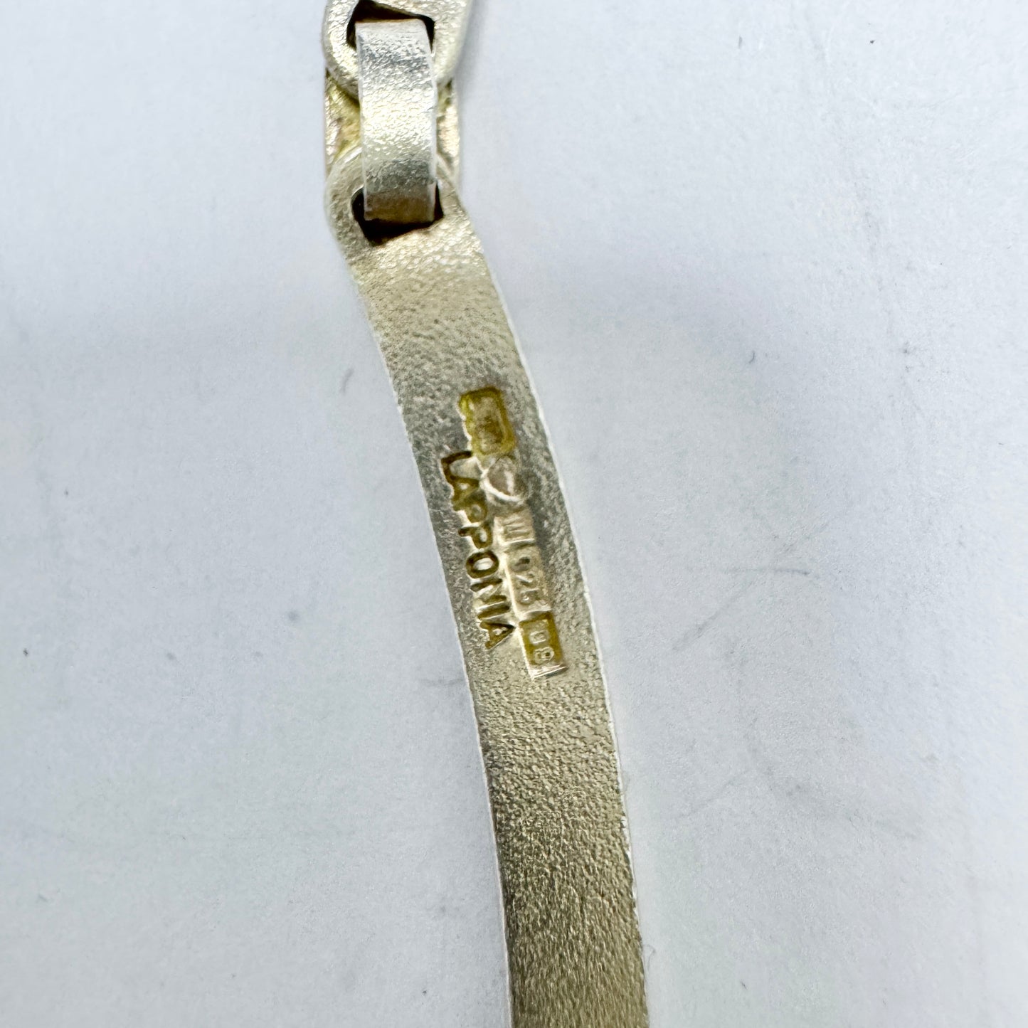 Björn Weckström for Lapponia, Finland 1988. Vintage Sterling Silver Necklace. Labyrinth