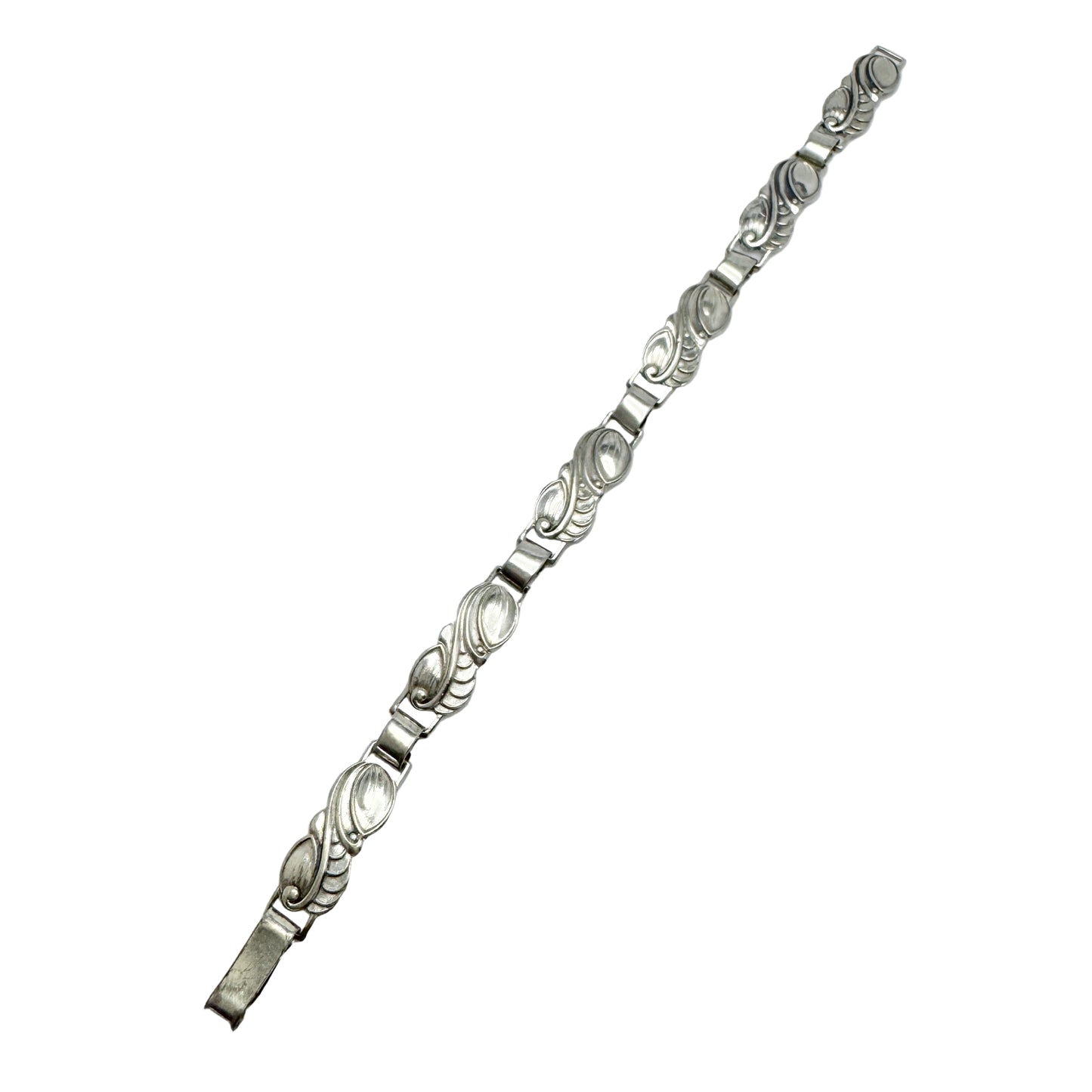 Asa-Silver H Olsson. Sweden 1949. Vintage Solid Silver Bracelet.