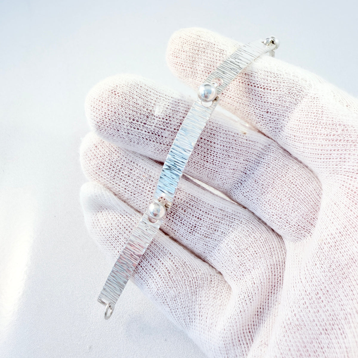 Vintage 1970s Solid Silver Bracelet.