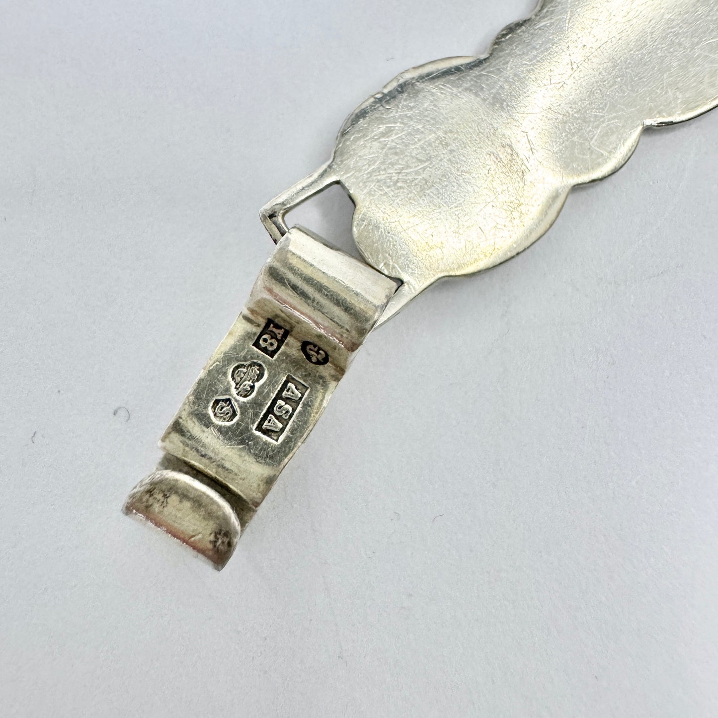 Asa-Silver H Olsson. Sweden 1949. Vintage Solid Silver Bracelet.
