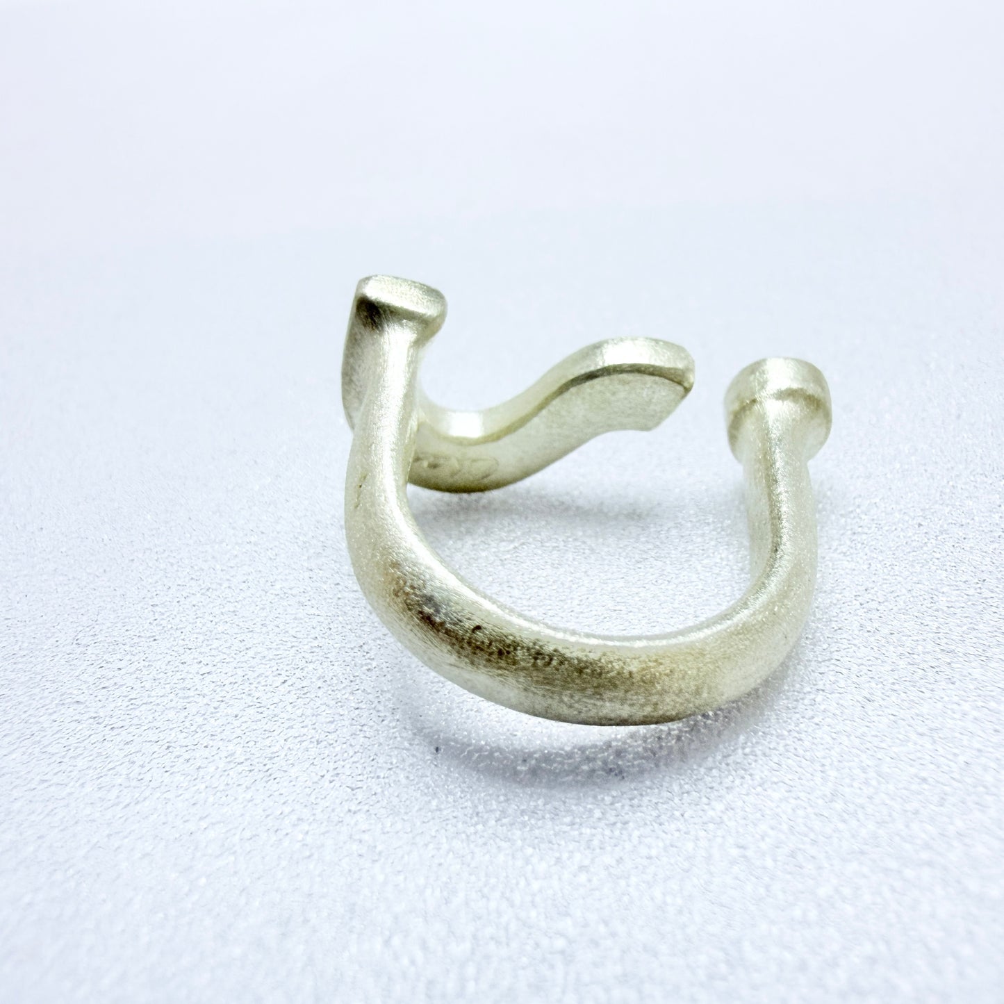 Chao & Eero, Finland Sterling Silver Question Mark Ring.