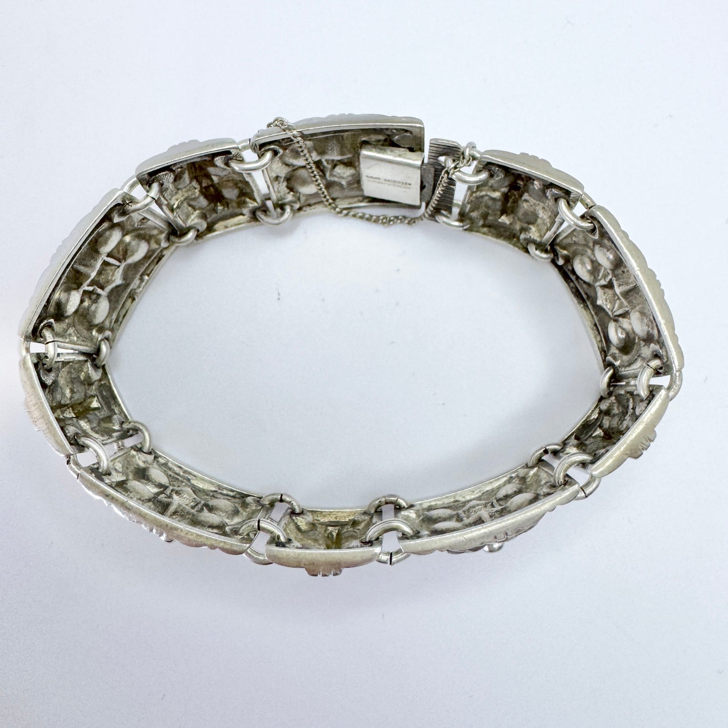 David-Andersen, Norway ca 1950s. Vintage Sterling Silver Bracelet.
