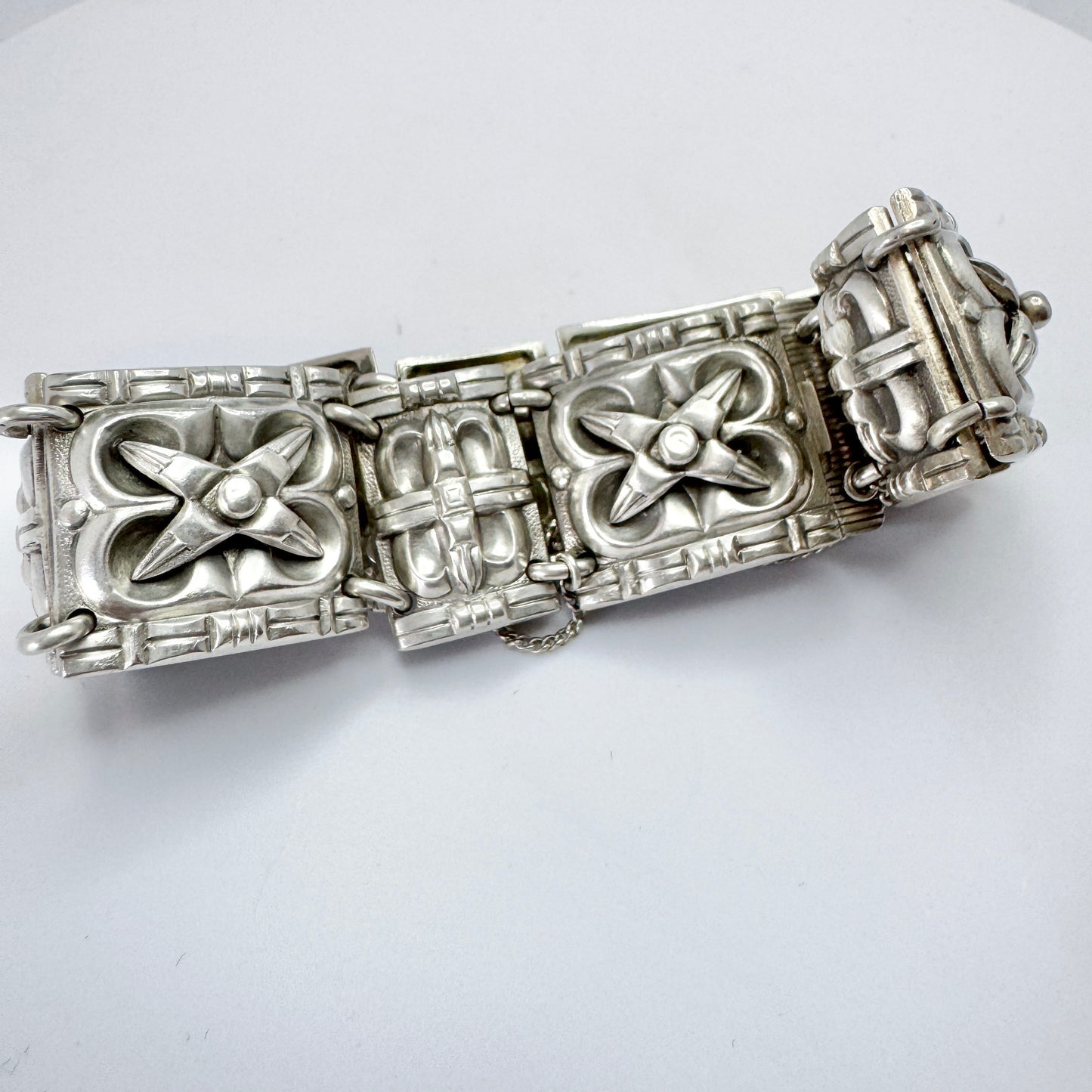 David-Andersen, Norway ca 1950s. Vintage Sterling Silver Bracelet.
