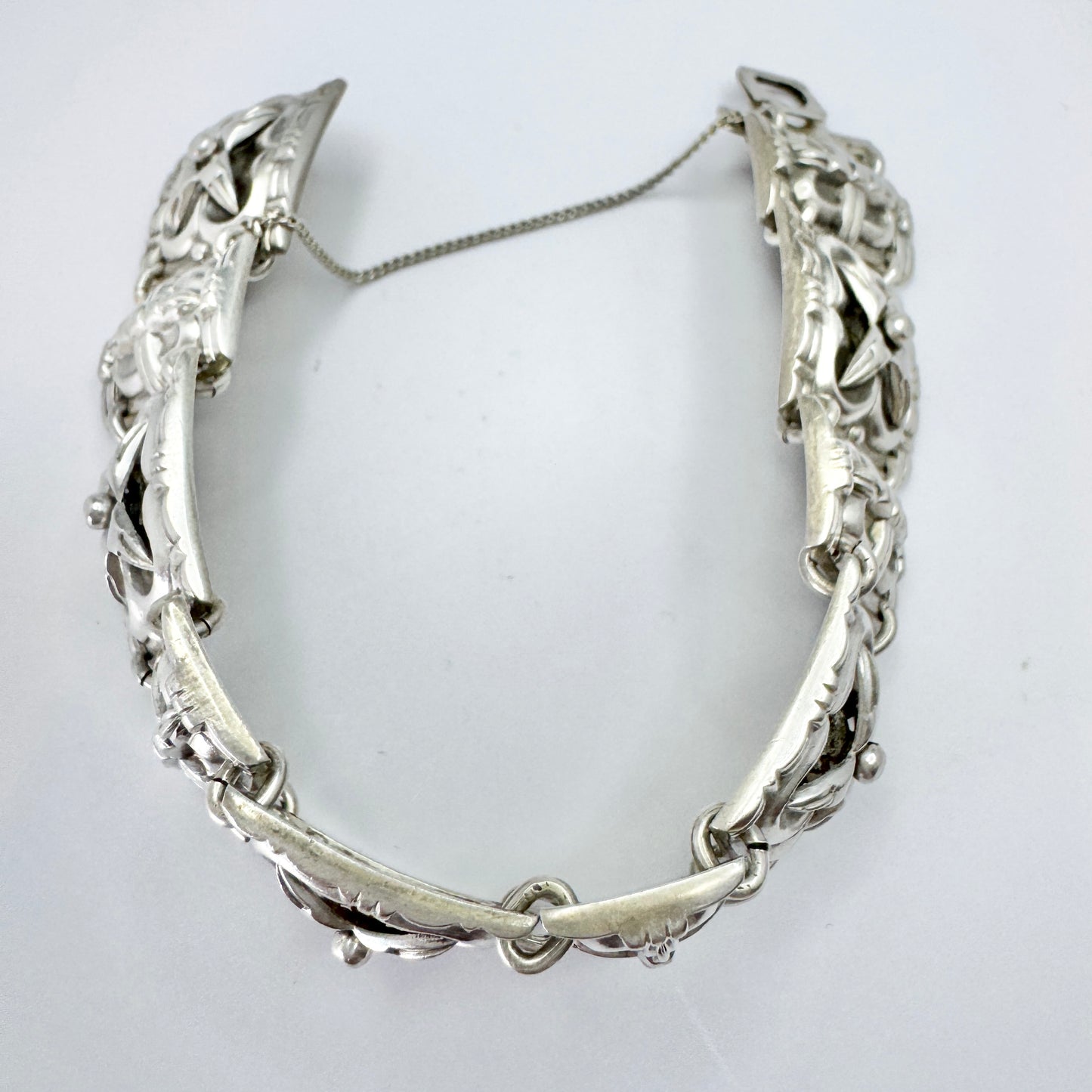 David-Andersen, Norway ca 1950s. Vintage Sterling Silver Bracelet.