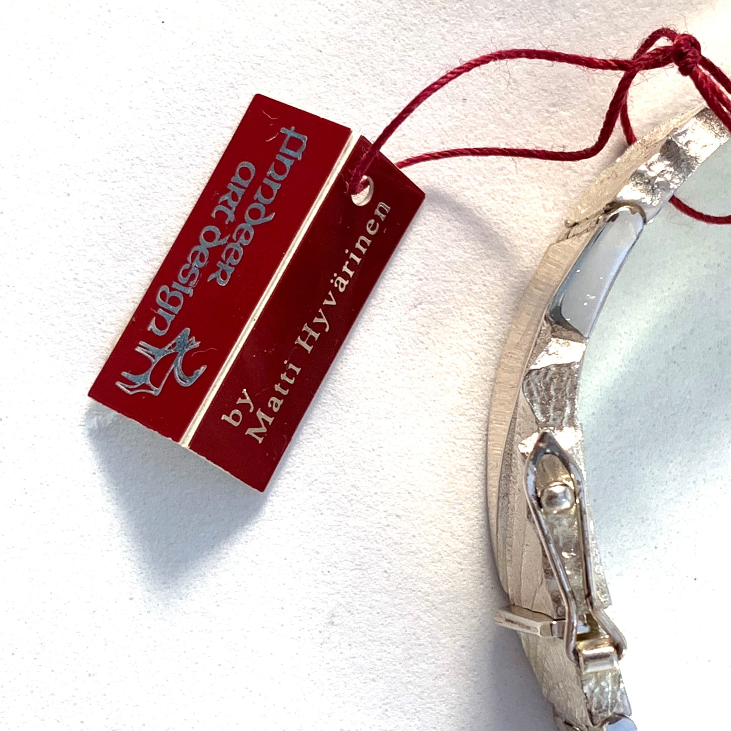 Matti Hyvärinen Finland Vintage Sterling Silver Bracelet.