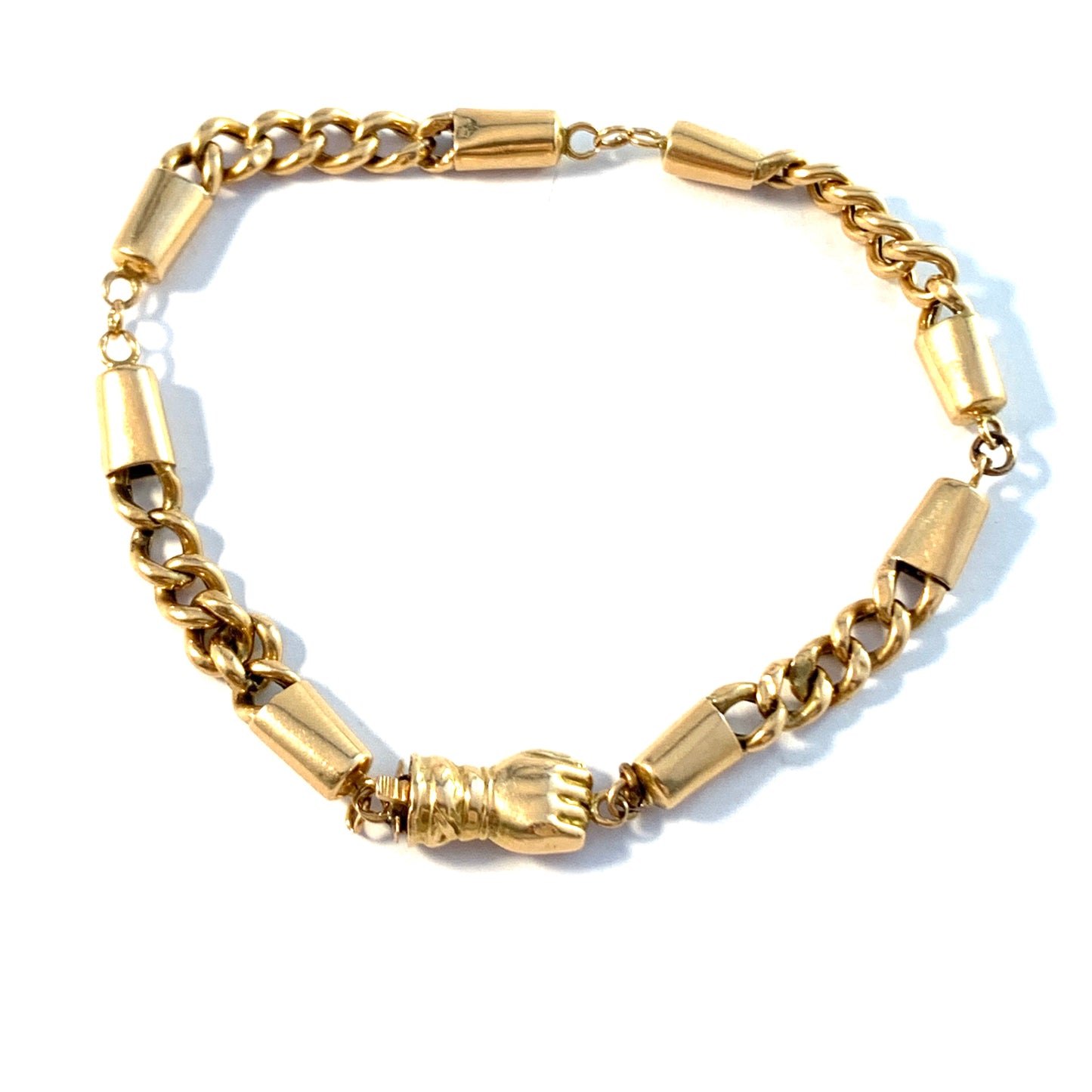 Emanuel Holmberg, Sweden year 1810-55. Antique 18k Gold Bracelet.