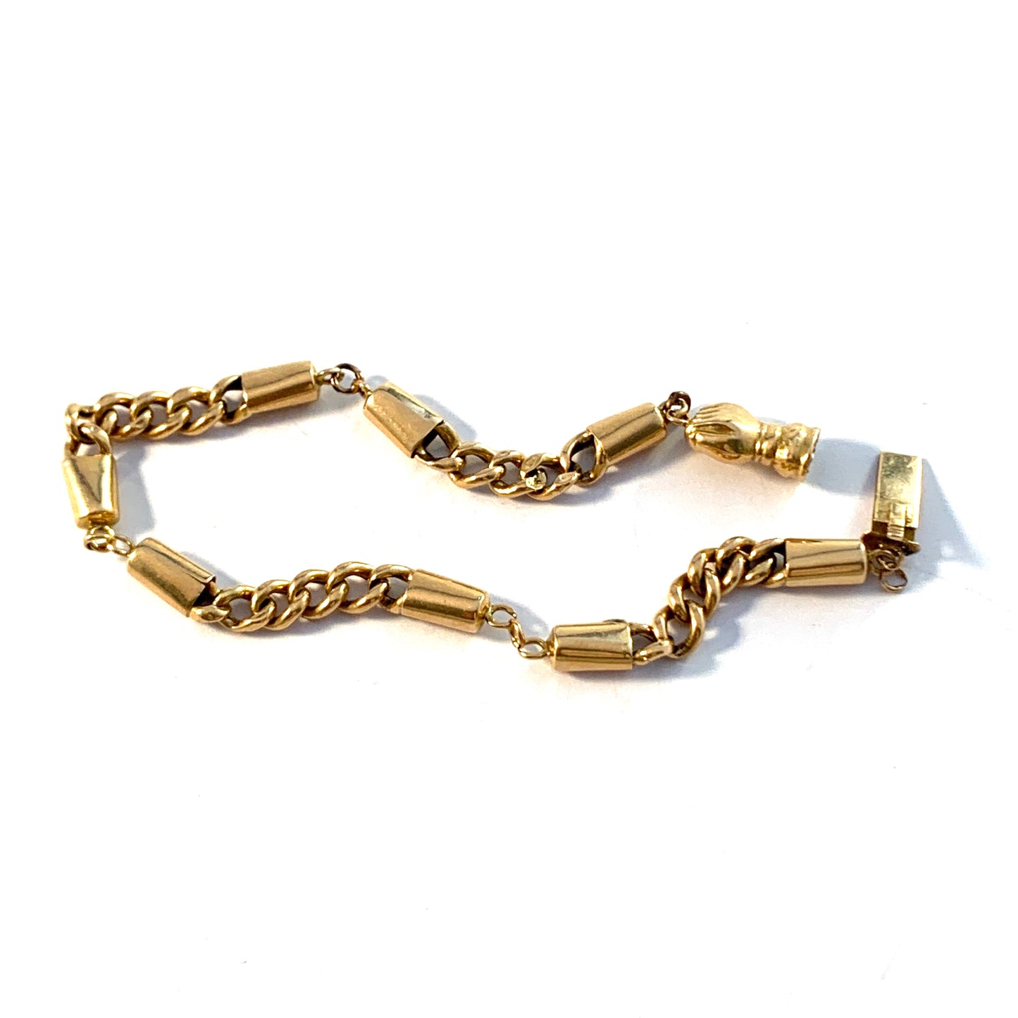 Emanuel Holmberg, Sweden year 1810-55. Antique 18k Gold Bracelet.