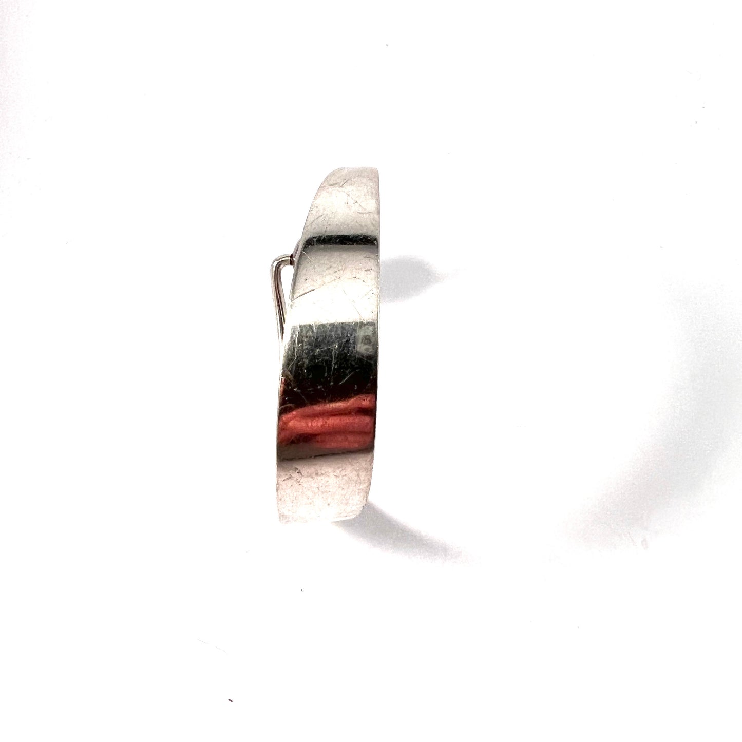 Hans Hansen, Denmark 1960s. Sterling Silver Amethyst Bracelet. Design #244 by Bent Gabrielsen.