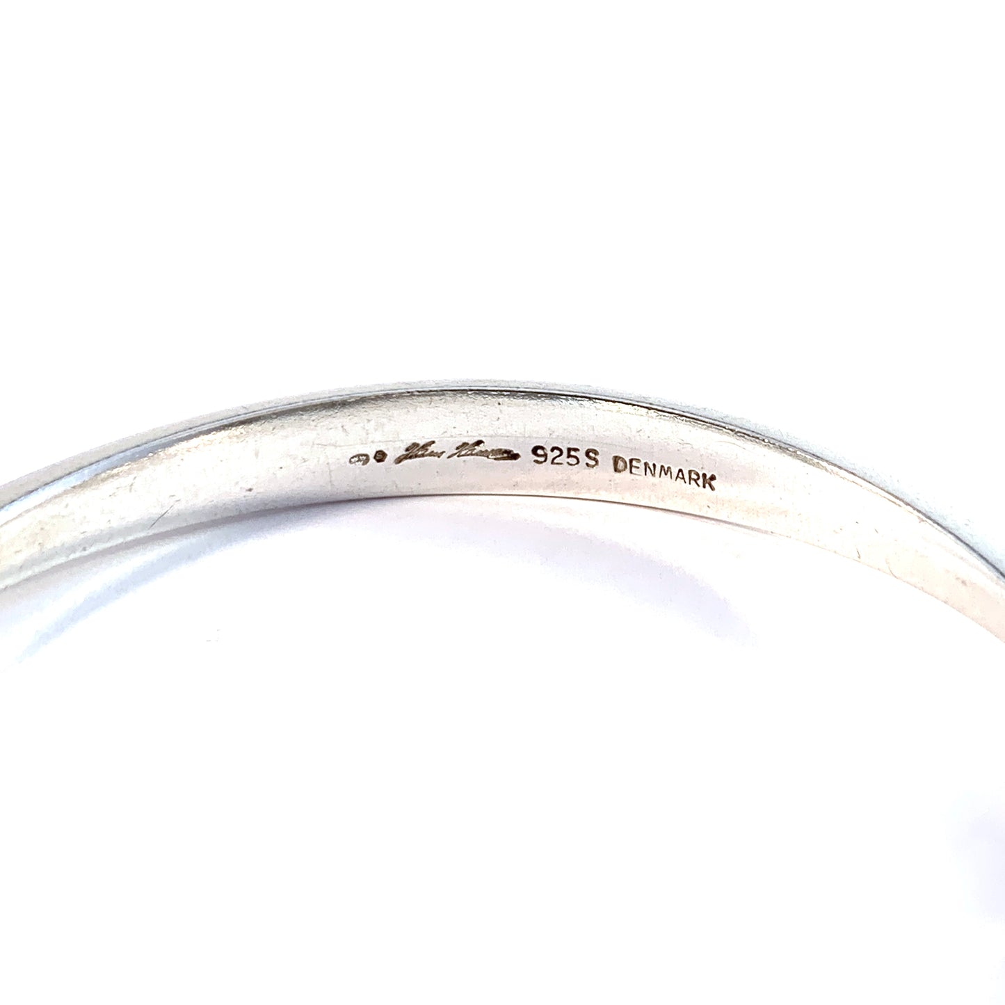 Bent Gabrielsen for Hans Hansen, Denmark 1960s. Sterling Silver Bangle Bracelet.