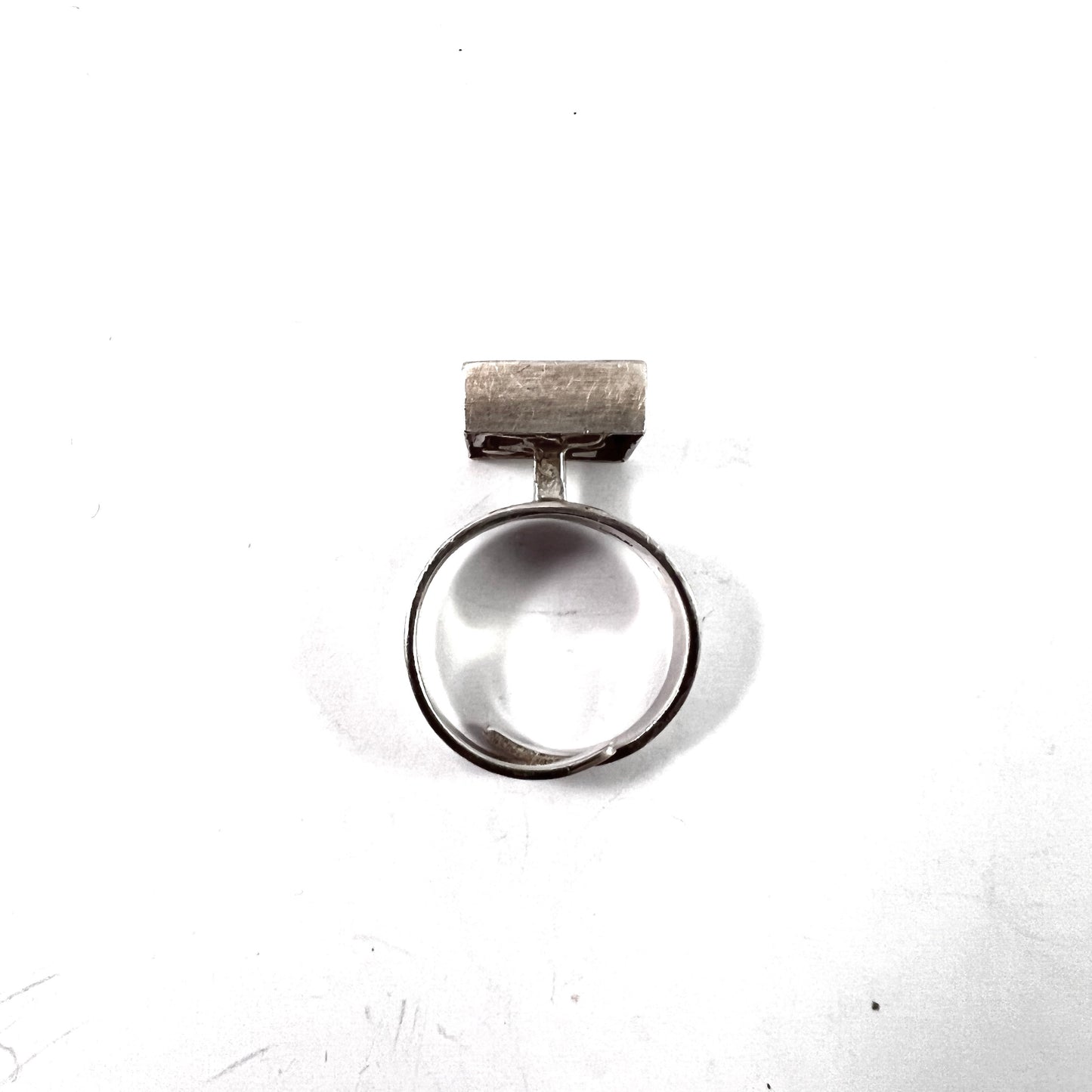 Esa Lukala, Finland 1970s. Solid Silver Ring. Signed.