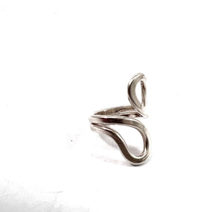 Anna Greta Eker for Norway Design early 1970s. Sterling Silver Ring.