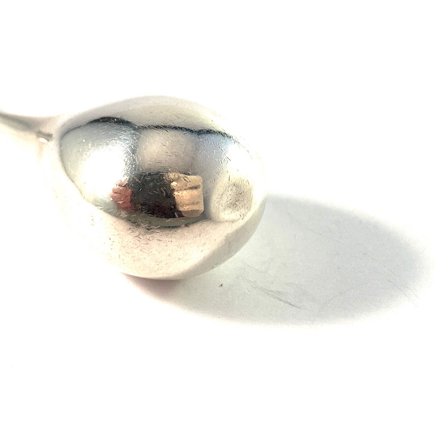 Per Dåvik for Alton, Sweden 1973. Large Sterling Silver Drop Pendant. Signed