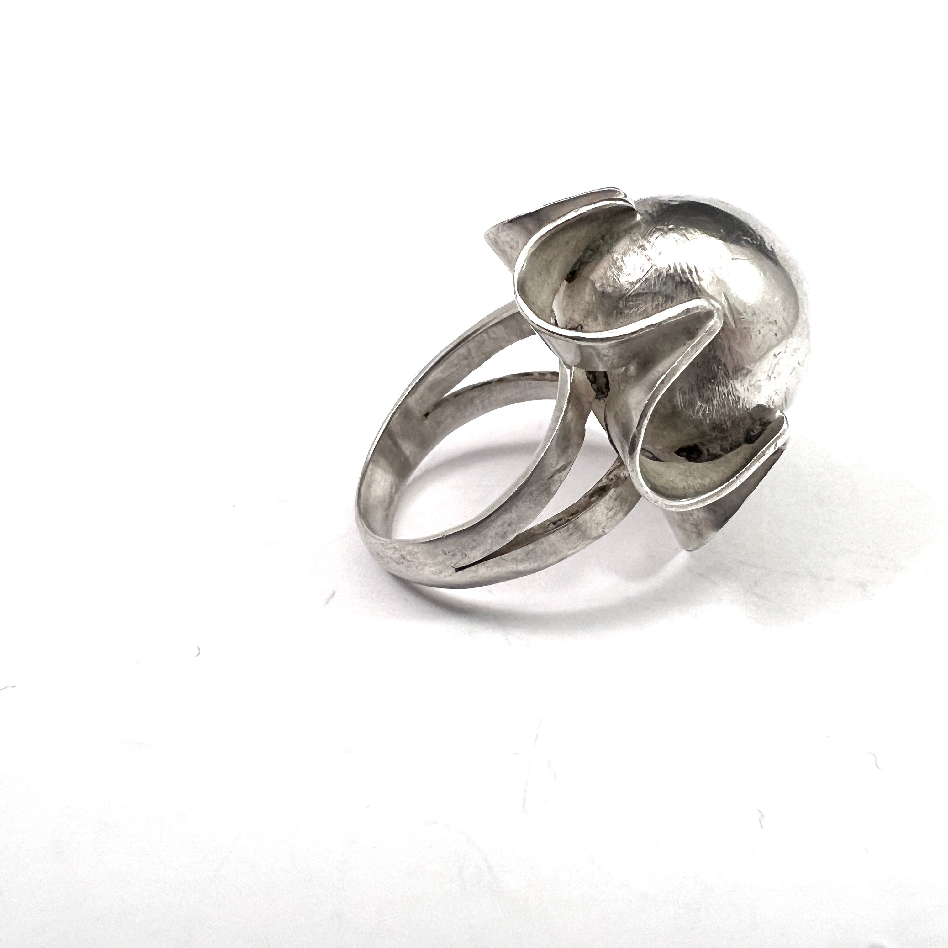 Vintage Silver Sterically Modified Ring宜しくお願い致します