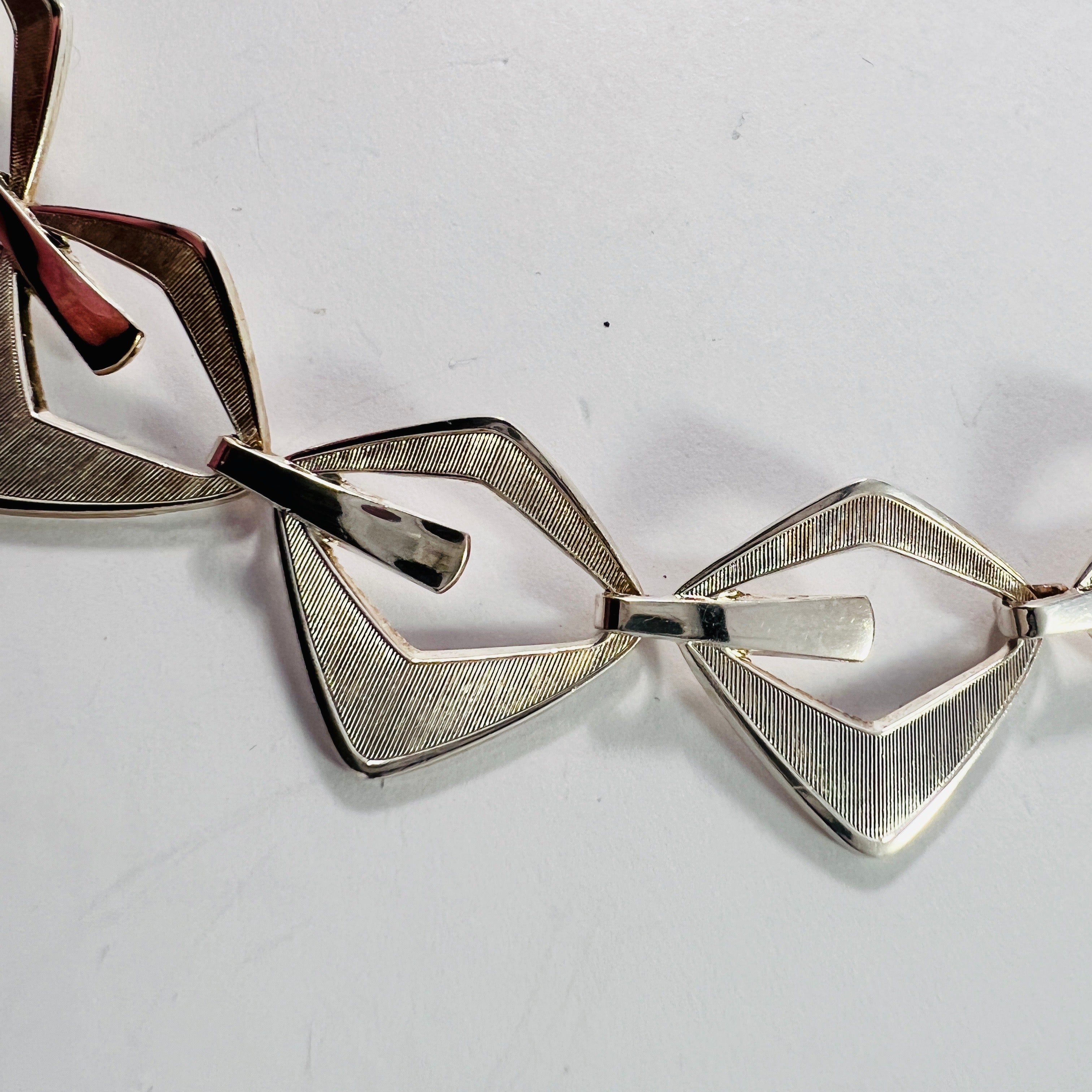 Andreas Daub, Germany c 1960s. Vintage 830 Silver Necklace.