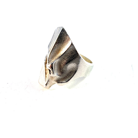 Björn Weckström for Lapponia Finland. Vintage Sterling Silver Ring.