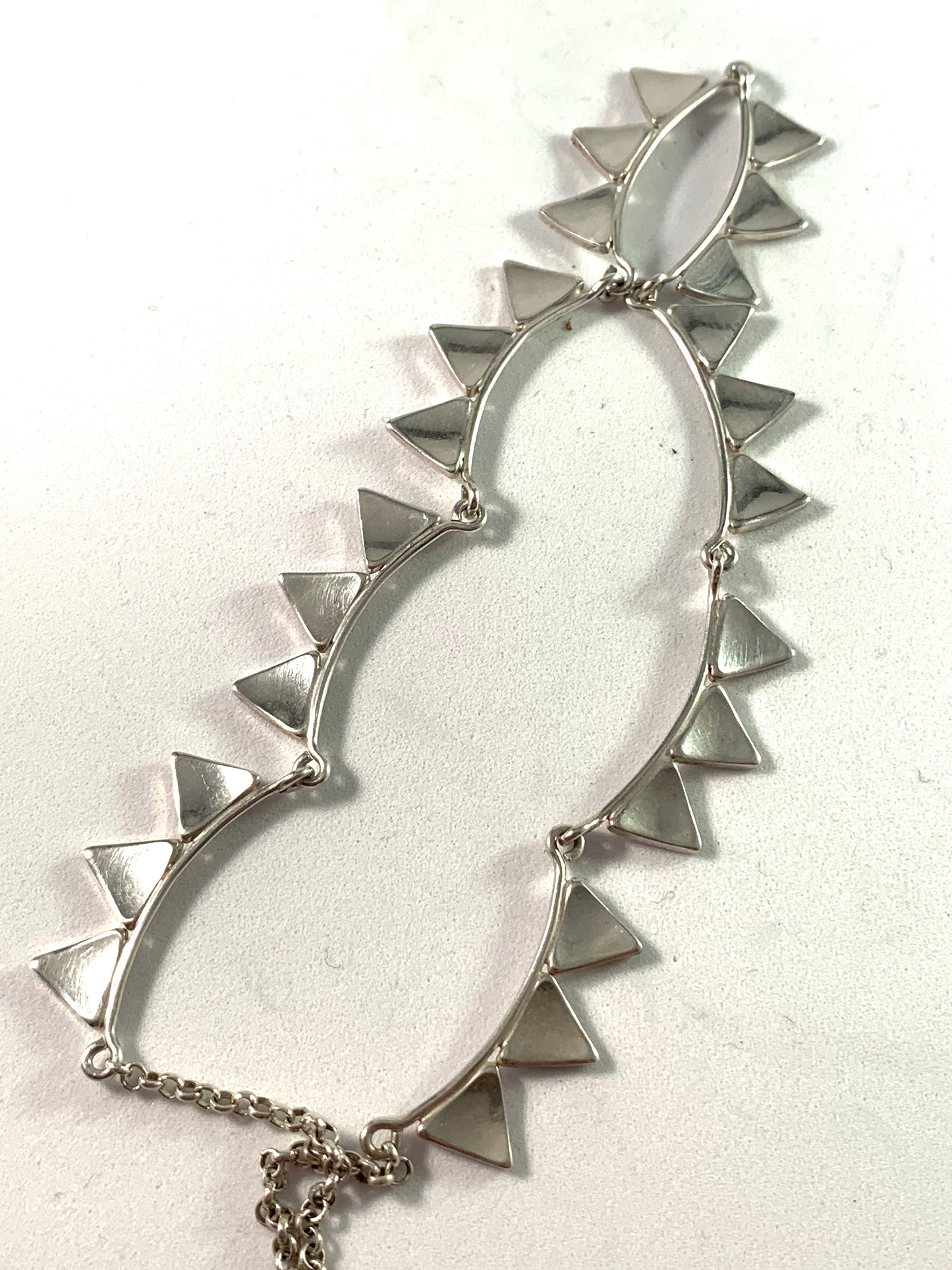 Victor Janson, Sweden year 1969 Sterling Silver Necklace.