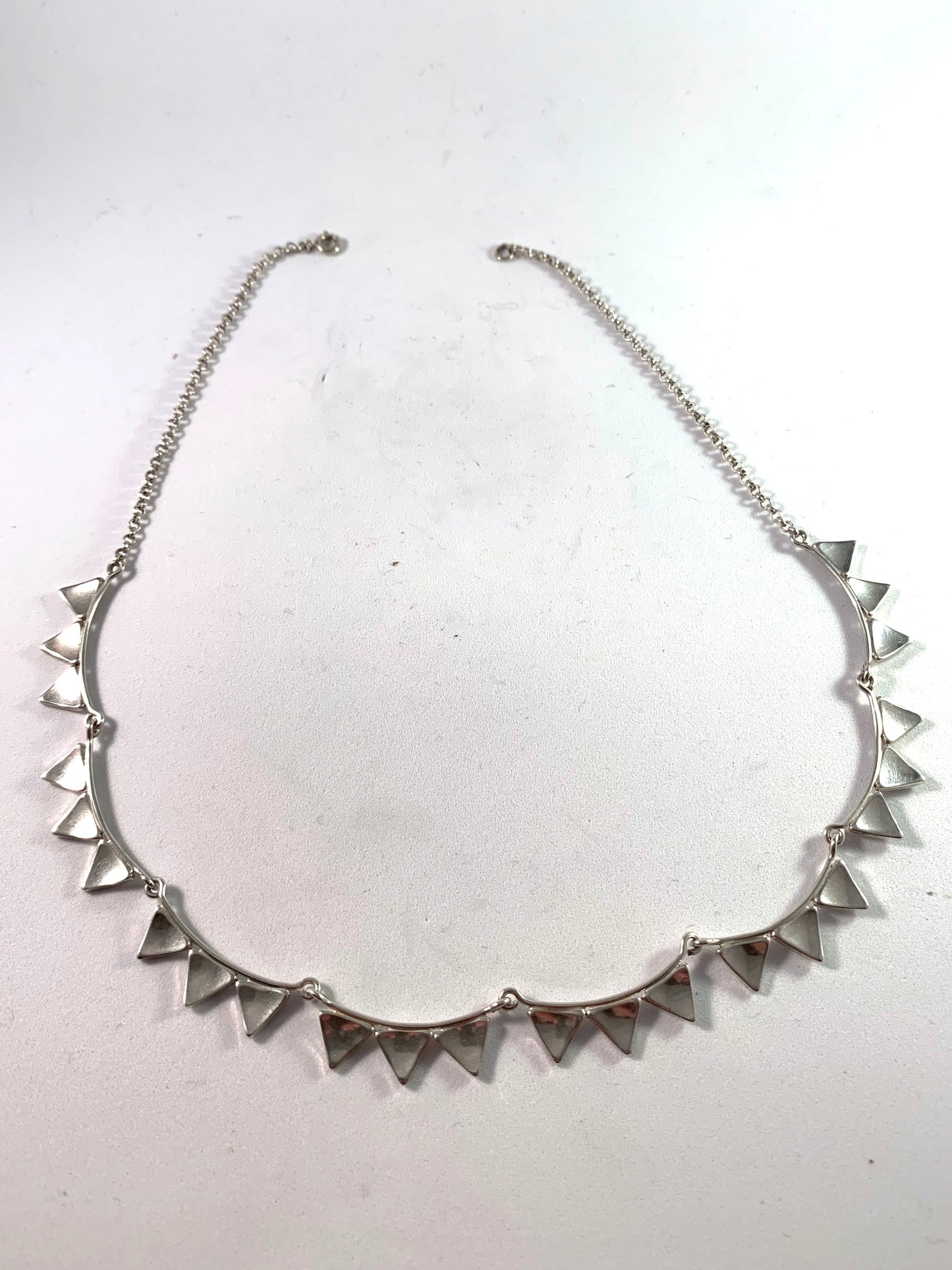 Victor Janson, Sweden year 1969 Sterling Silver Necklace.