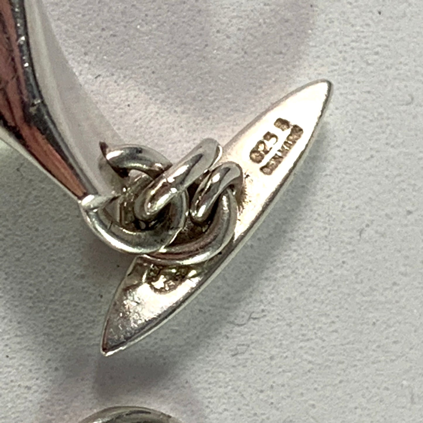 Georg Jensen, designer Edvard Kindt-Larsen Denmark Mid Century Sterling Silver Bracelet. 104A "Butterfly"