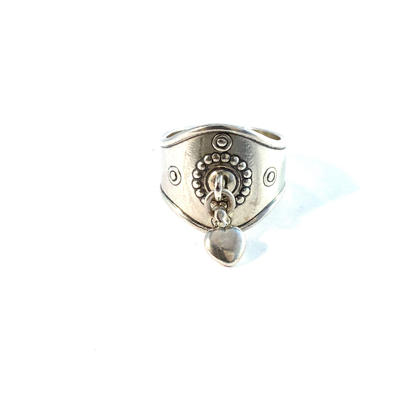 Kalevala Koru, Finland Sterling Silver Heart Ring.